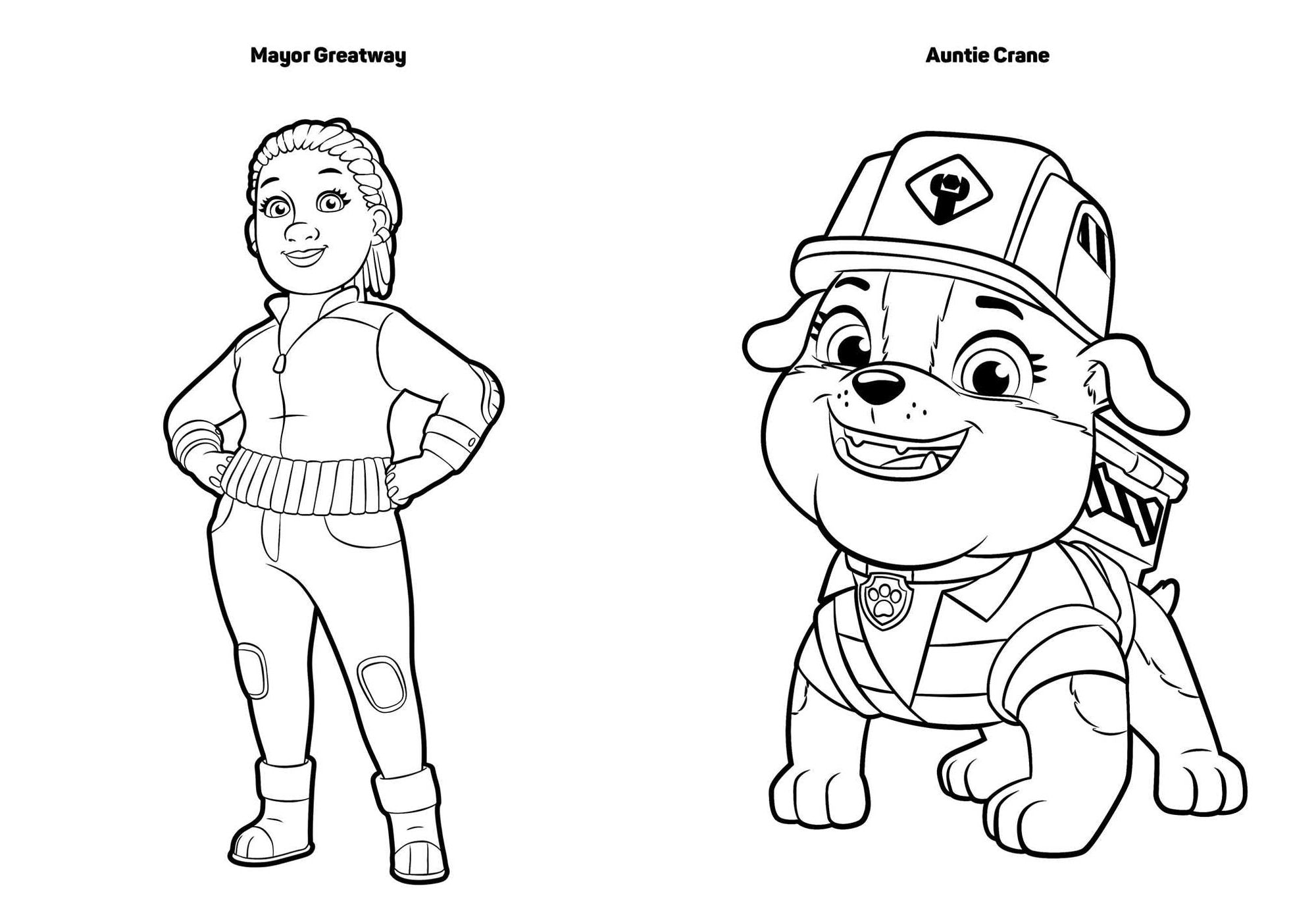 Rubble & Crew: My First Big Book of Coloring (A Paw Patrol Rubble & Crew Nickelodeon Coloring Book for Kids)