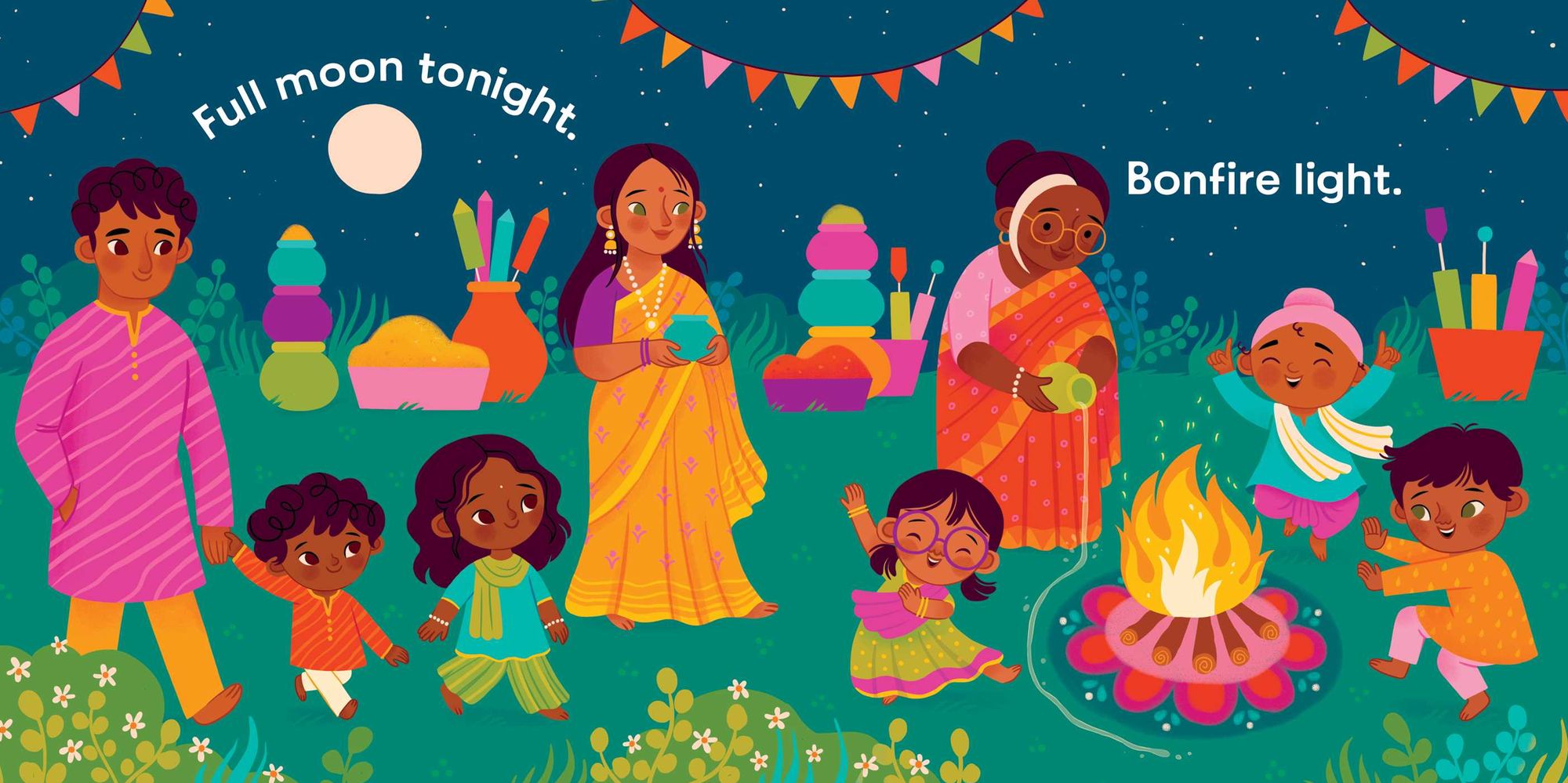Holi: Colors of Love (An Our Neighborhood Series Board Book for Toddlers Celebrating Hindu Culture)