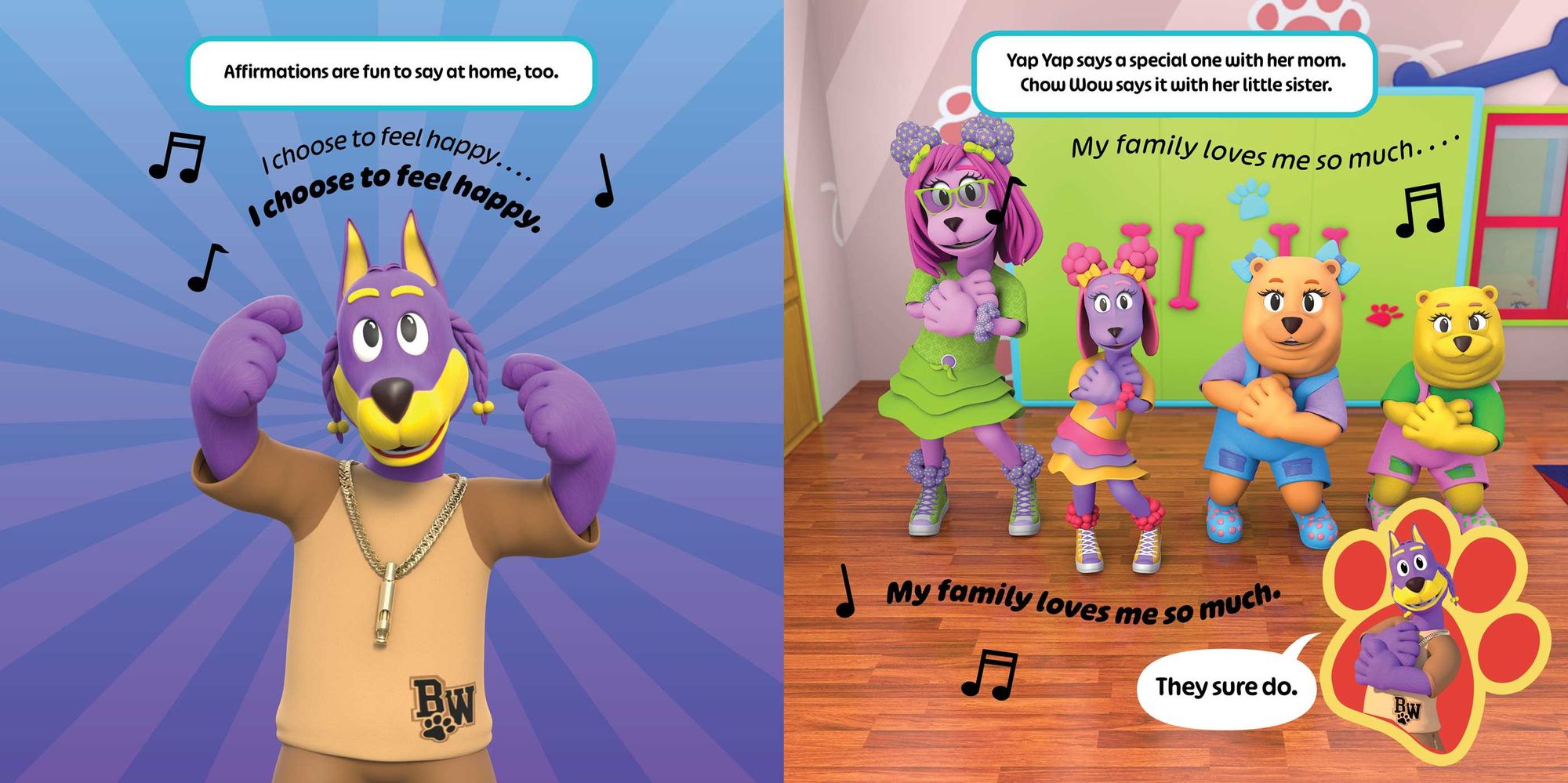 Snoop Dogg's Doggyland: Affirmations Song (A Snoop Dogg Doggyland Cased Board Book for Kids)