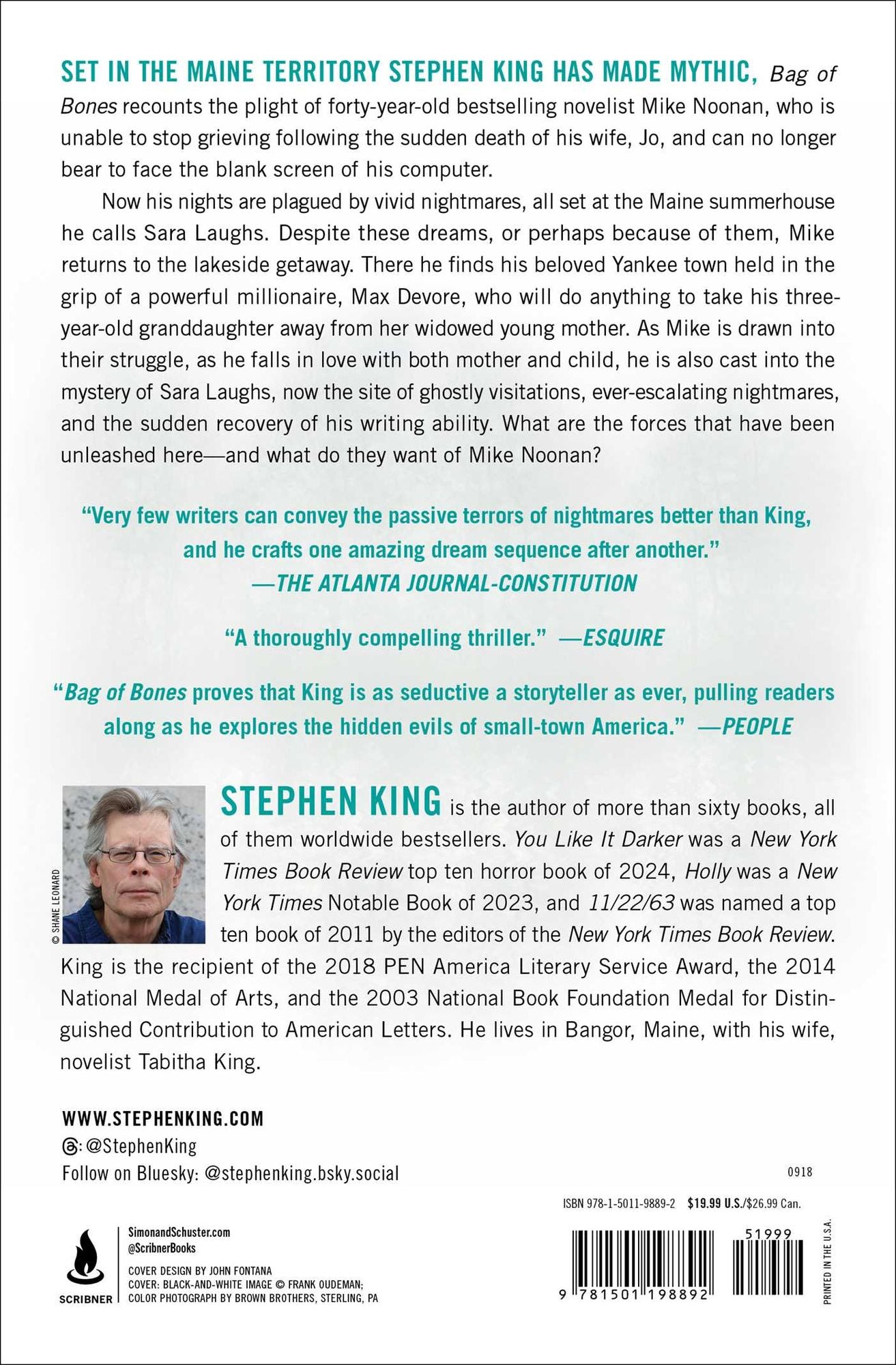 Bag of Bones: A Novel