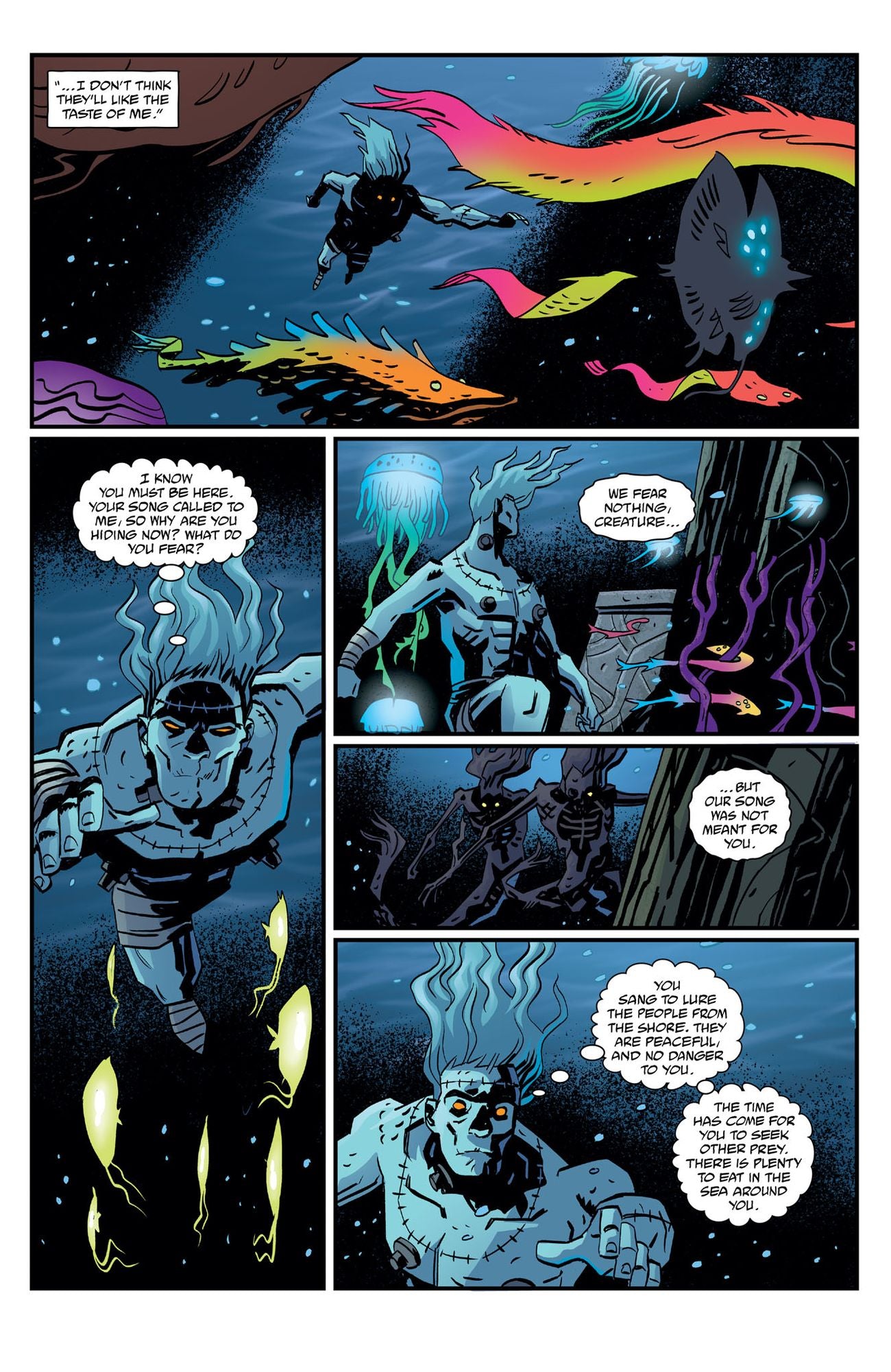 Frankenstein: New World Volume 2--The Sea of Forever