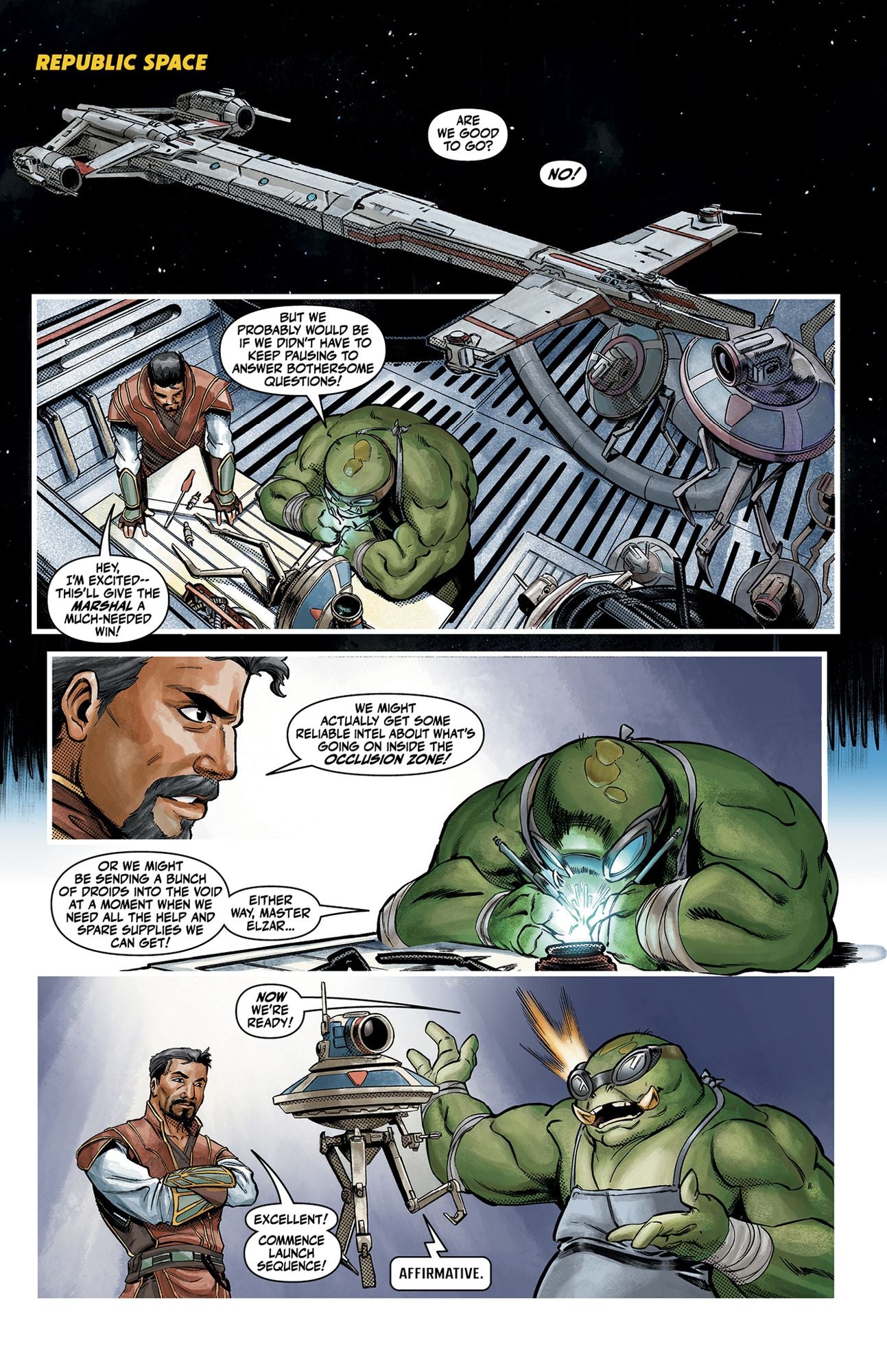 Star Wars: The High Republic Adventures Phase III--Dispatches from the Occlusion Zone