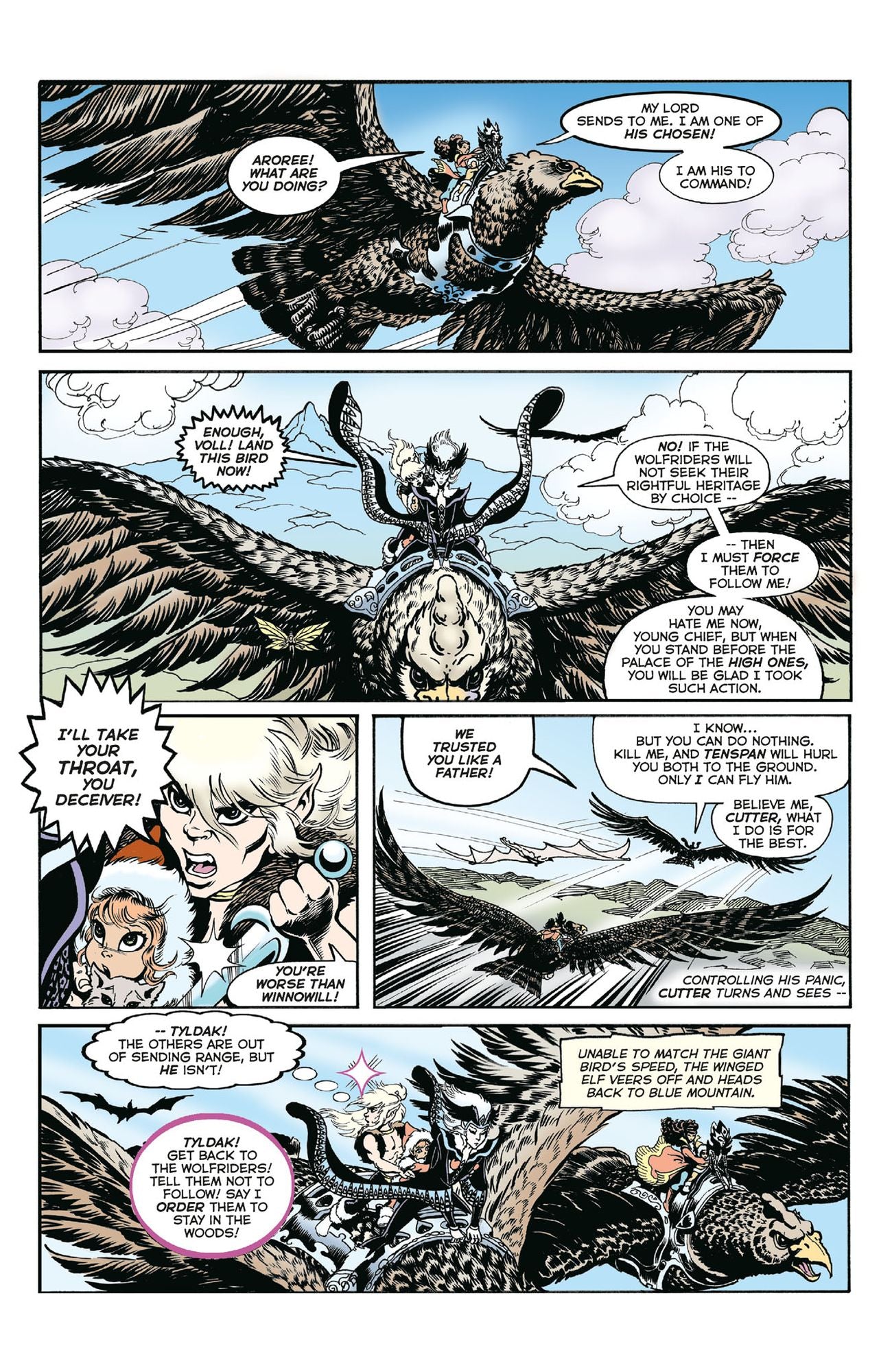 ElfQuest: The Original Quest: Book 3--Wolf Blood Caged