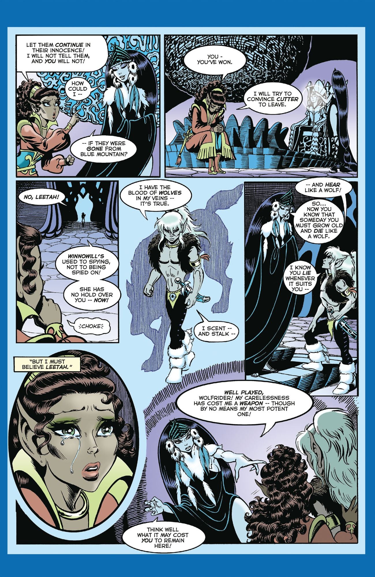 ElfQuest: The Original Quest: Book 3--Wolf Blood Caged