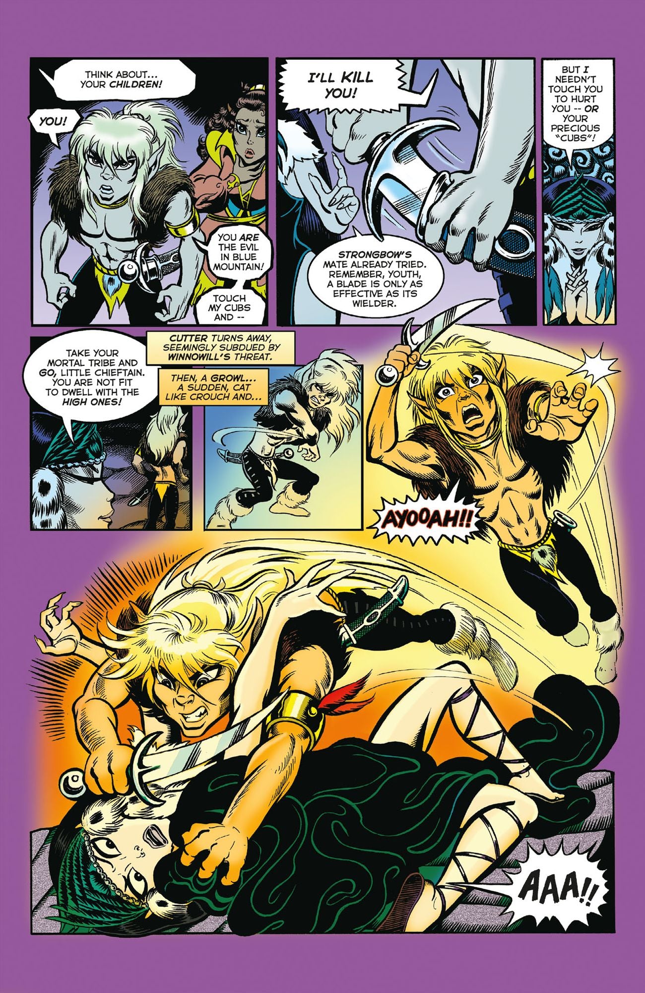 ElfQuest: The Original Quest: Book 3--Wolf Blood Caged