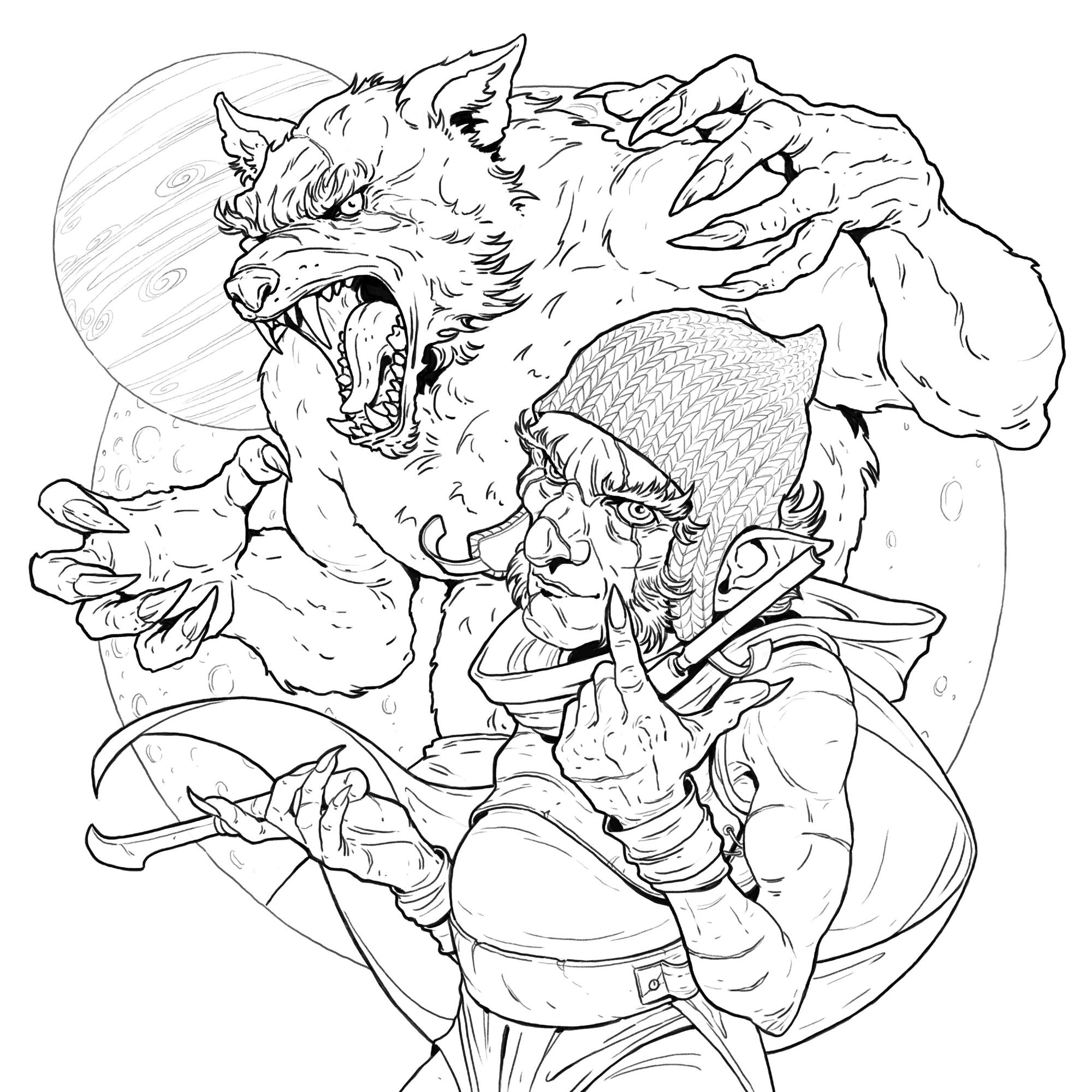 Critical Role: Bells Hells Coloring Book