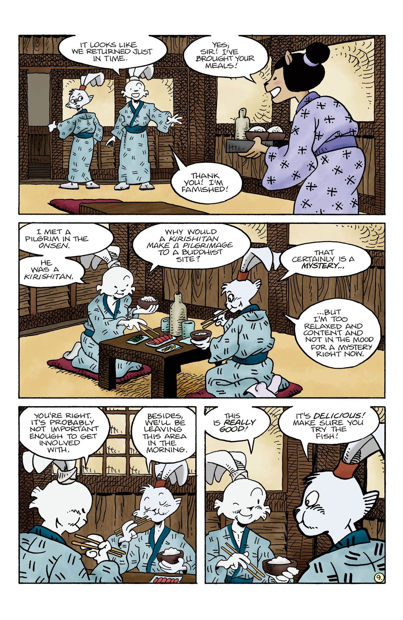 Usagi Yojimbo Volume 41: Ten Thousand Plums Limited Edition