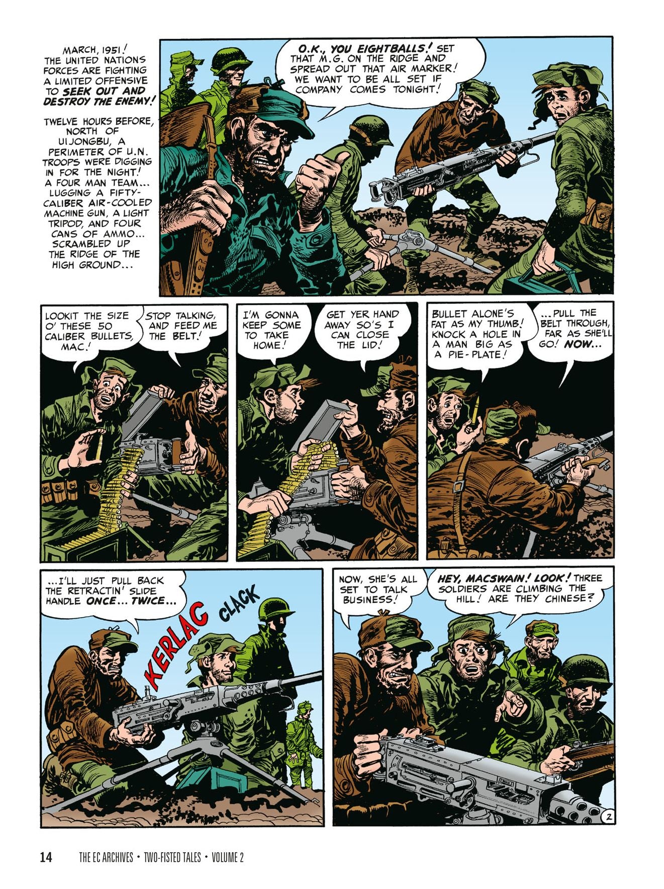 The EC Archives: Two-Fisted Tales Volume 2
