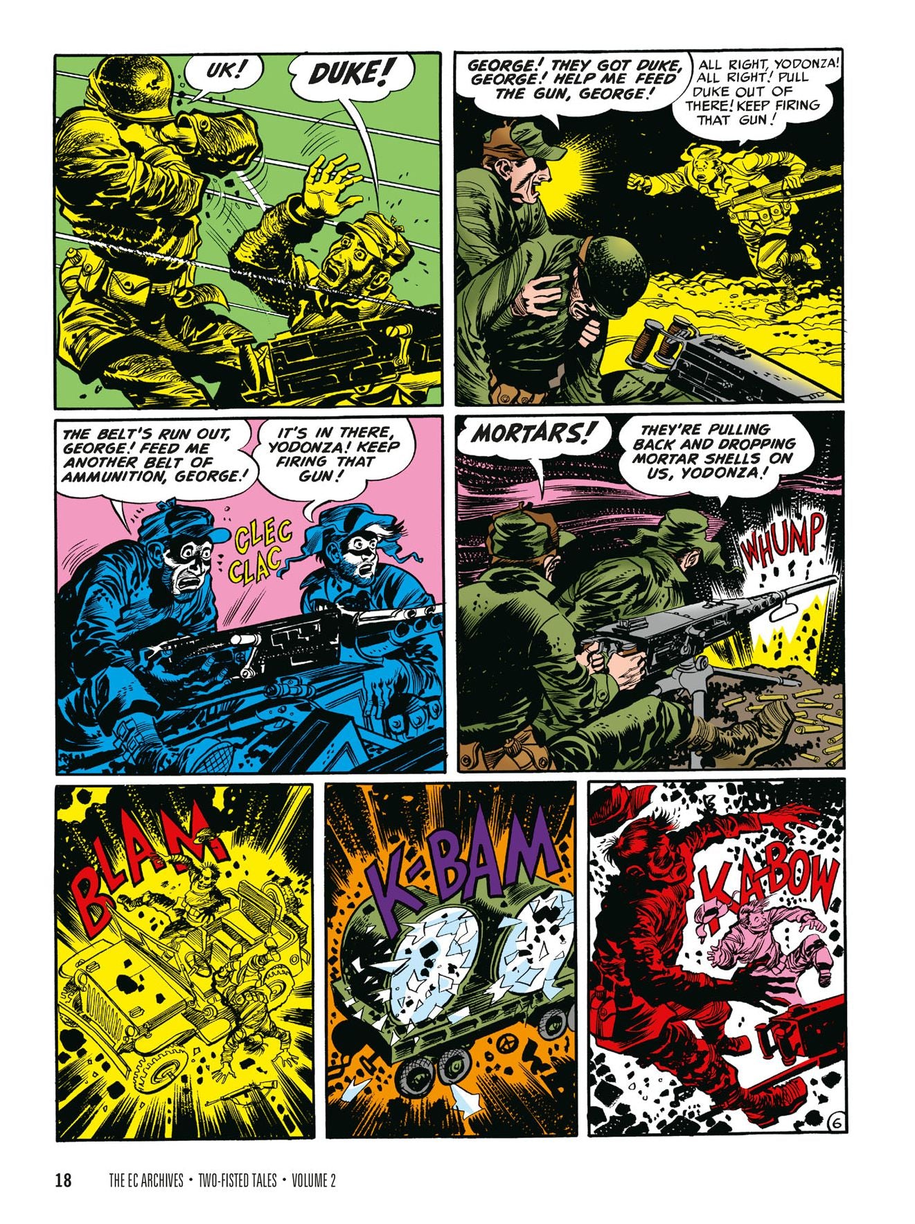 The EC Archives: Two-Fisted Tales Volume 2
