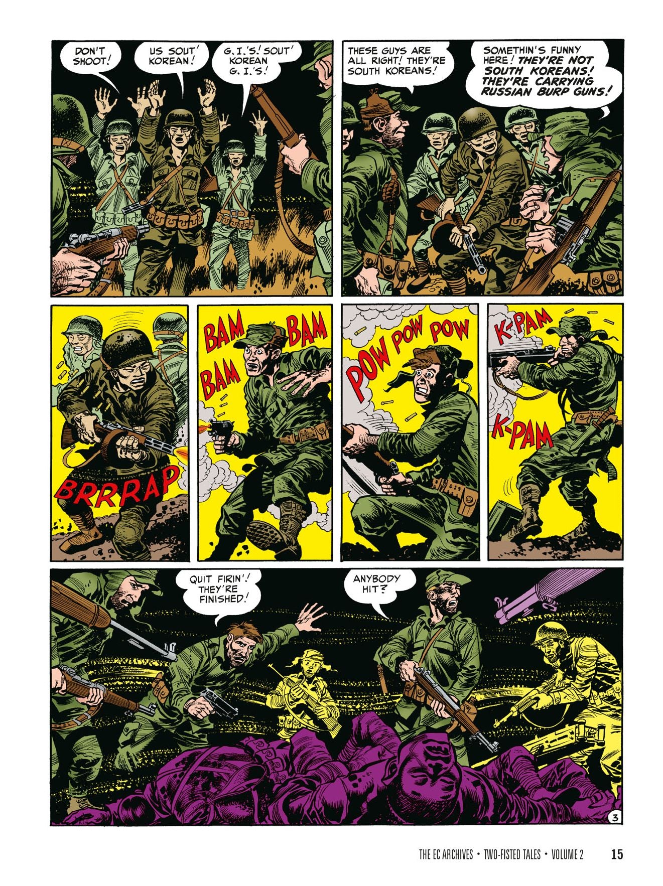 The EC Archives: Two-Fisted Tales Volume 2