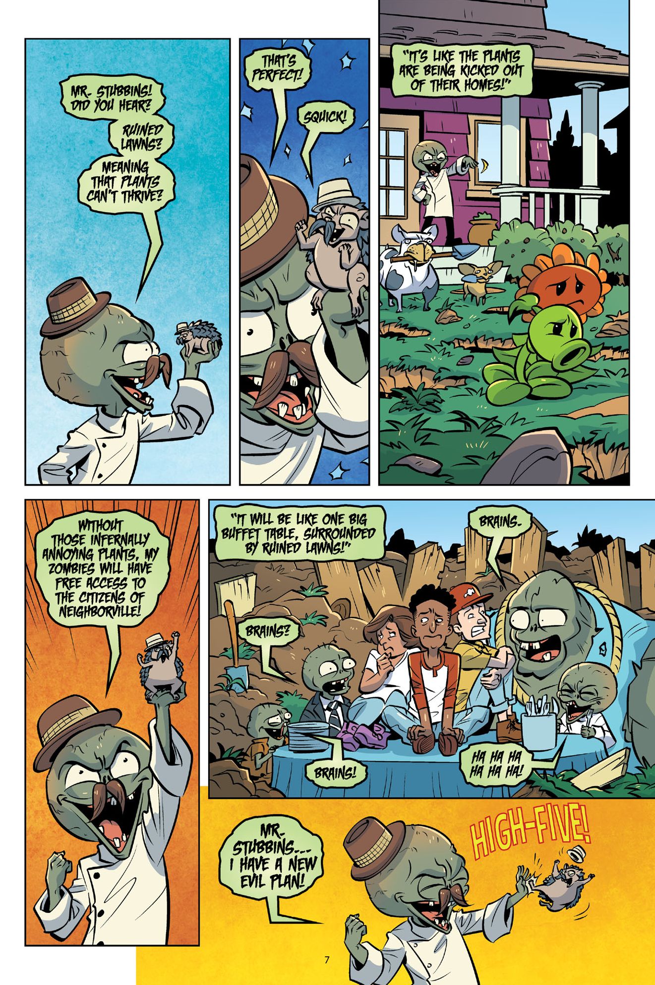 Plants vs. Zombies Zomnibus Volume 4