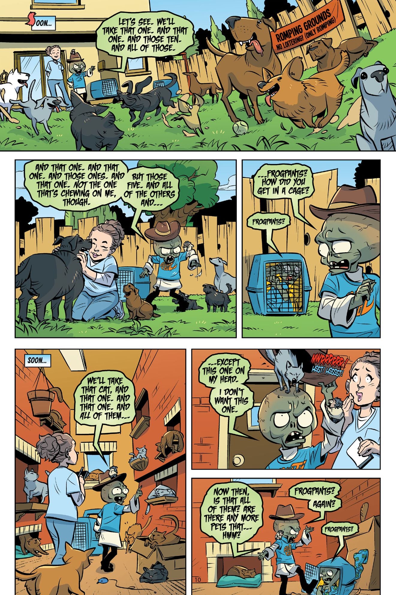 Plants vs. Zombies Zomnibus Volume 4