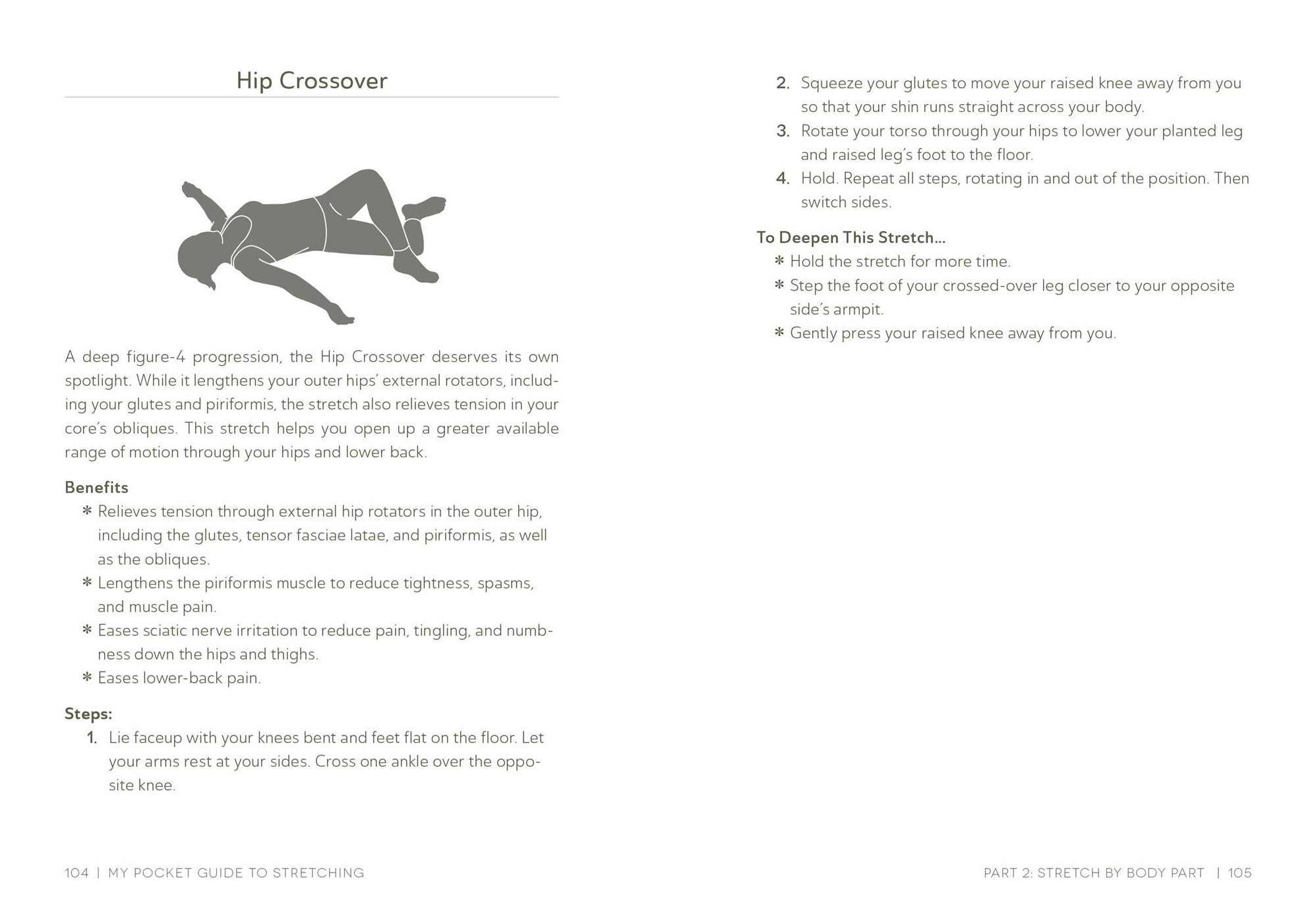 My Pocket Guide to Stretching: Anytime Stretches for Flexibility, Strength, and Full-Body Wellness