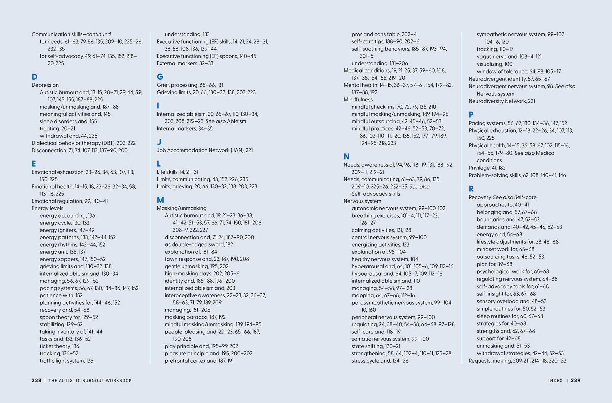 The Autistic Burnout Workbook: Your Guide to Your Personal Recovery Plan