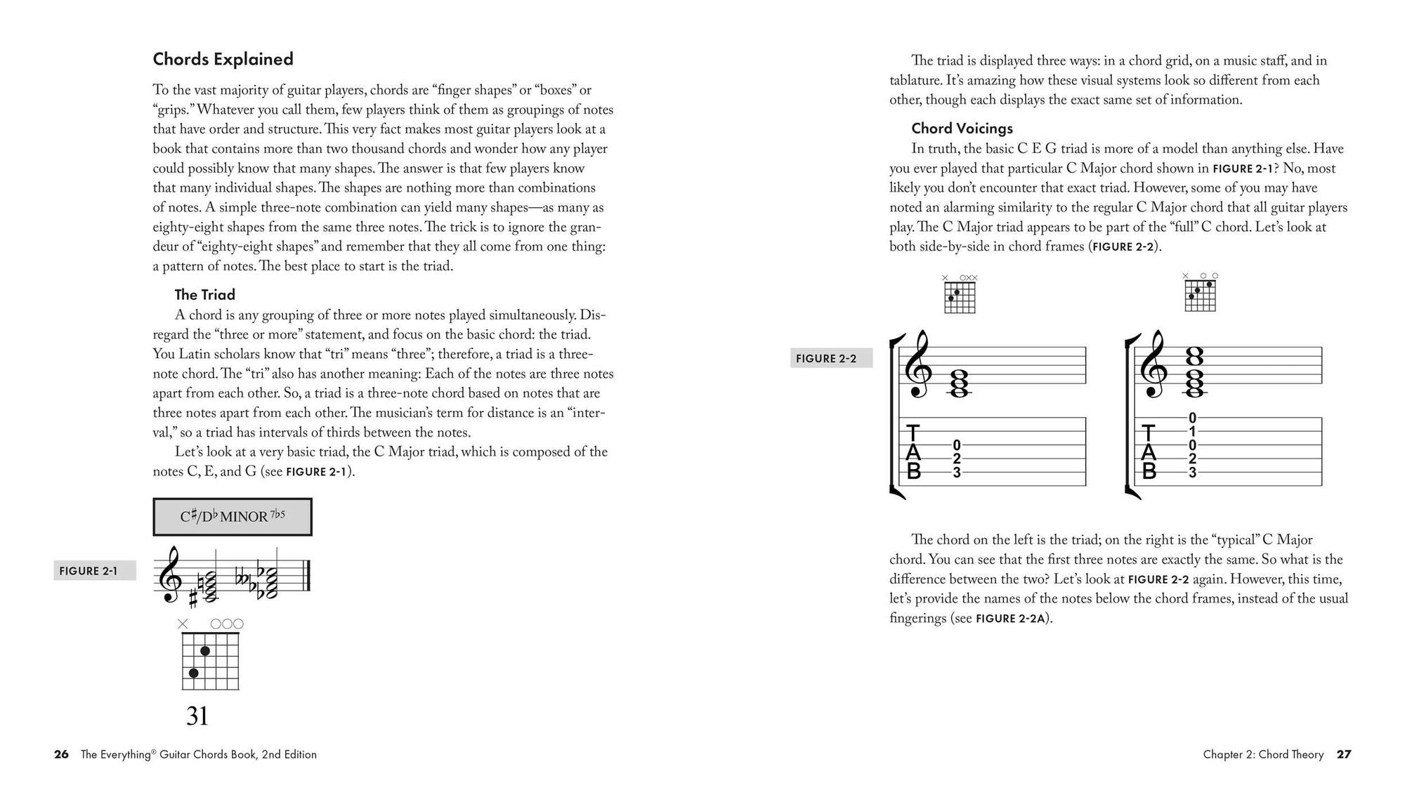 The Everything Guitar Chords Book, 2nd Edition: Over 2,000 Chords for Every Style of Music