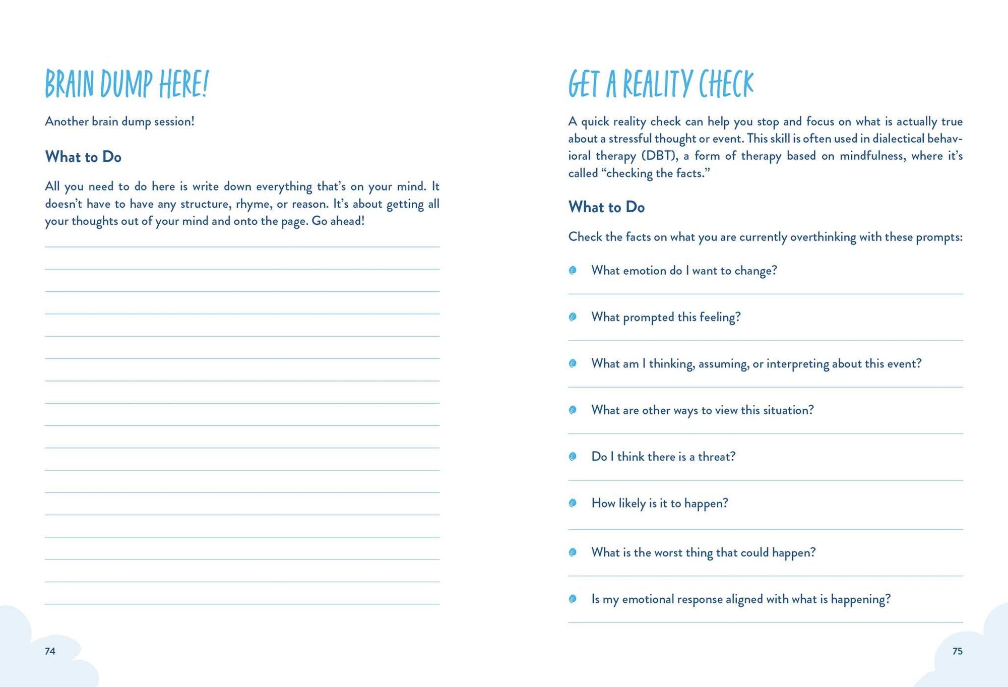 Stop Overthinking: A Workbook to Calm Your Busy Mind