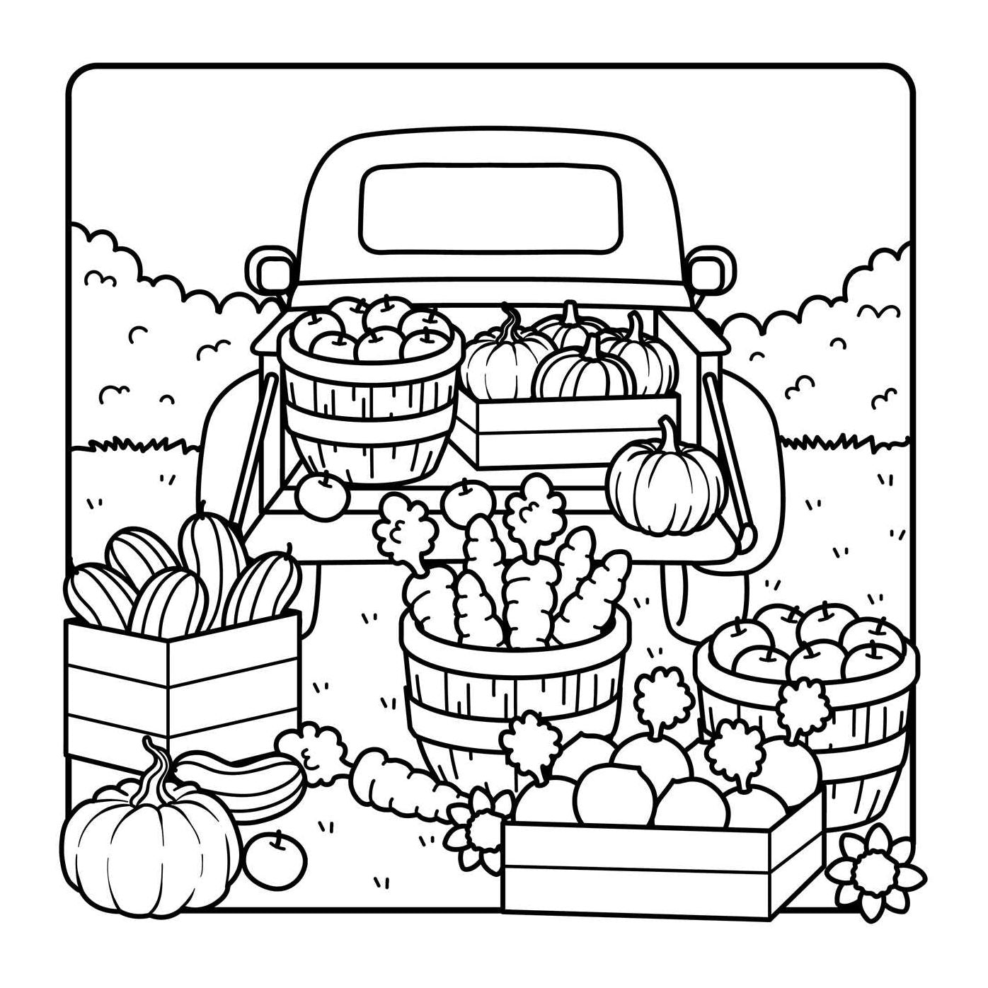 The Comfy Fall Coloring Book