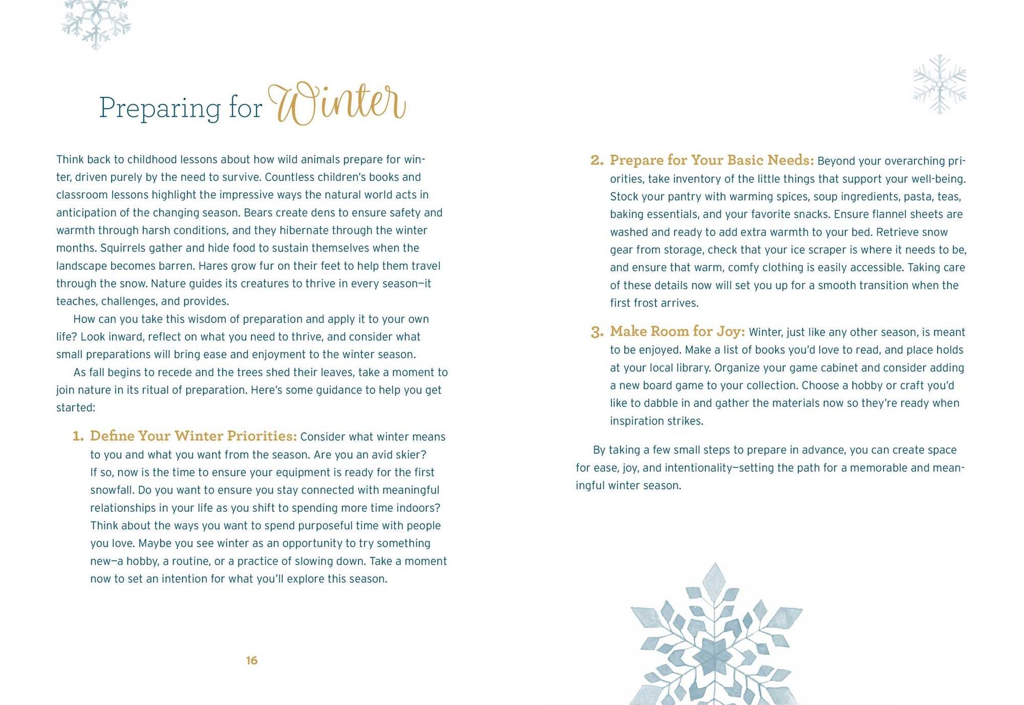 The Little Book of Winter: A Cozy Guide to a Season of Comfort and Happiness