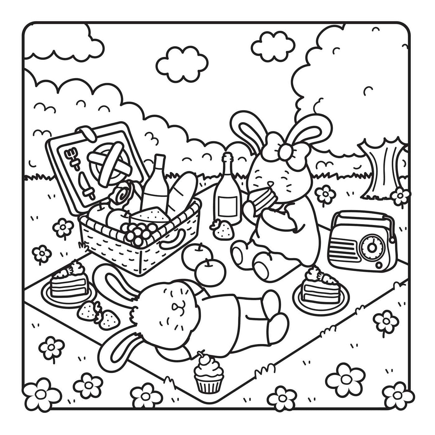 The Heartwarming Love Coloring Book