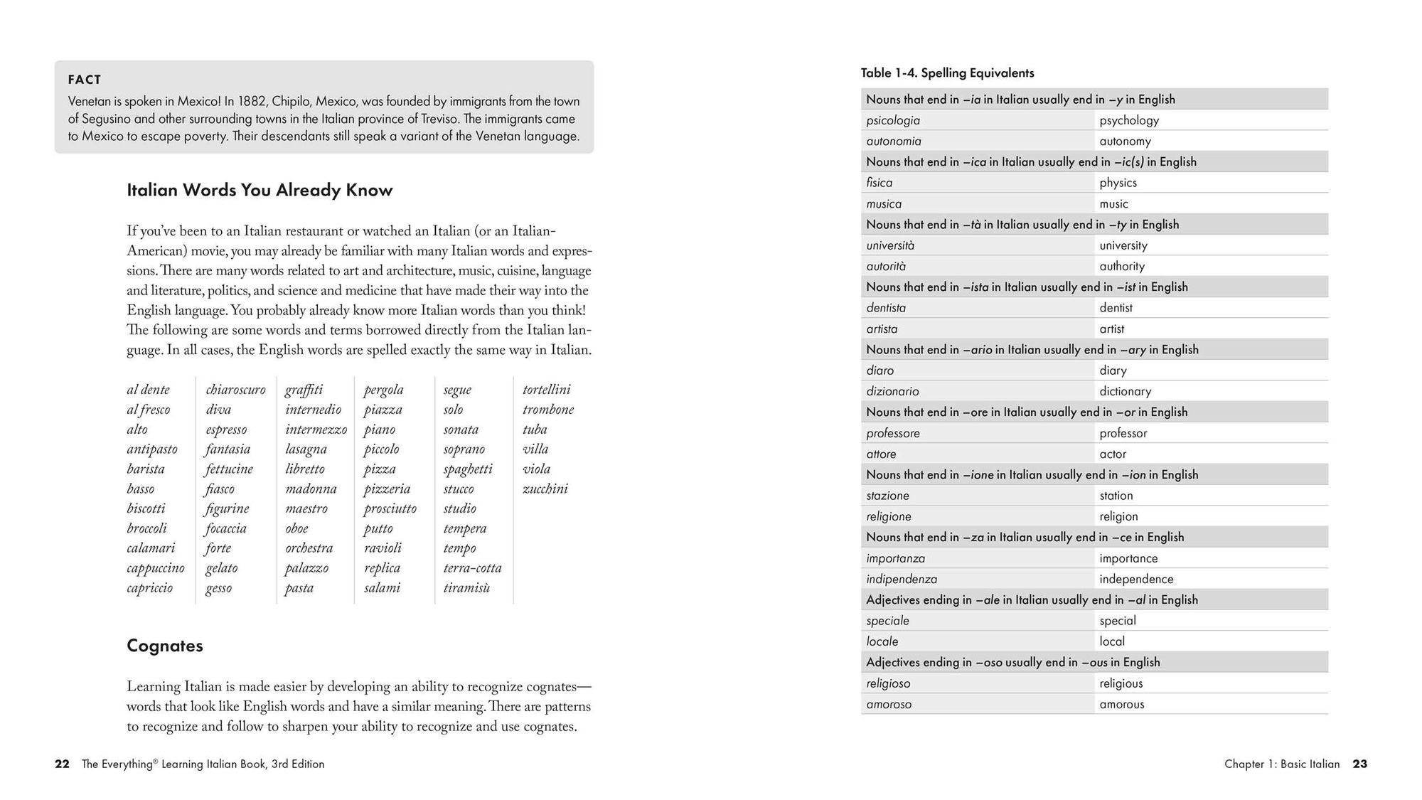 The Everything Learning Italian Book, 3rd Edition: Speak, Write, and Understand Basic Italian in No Time