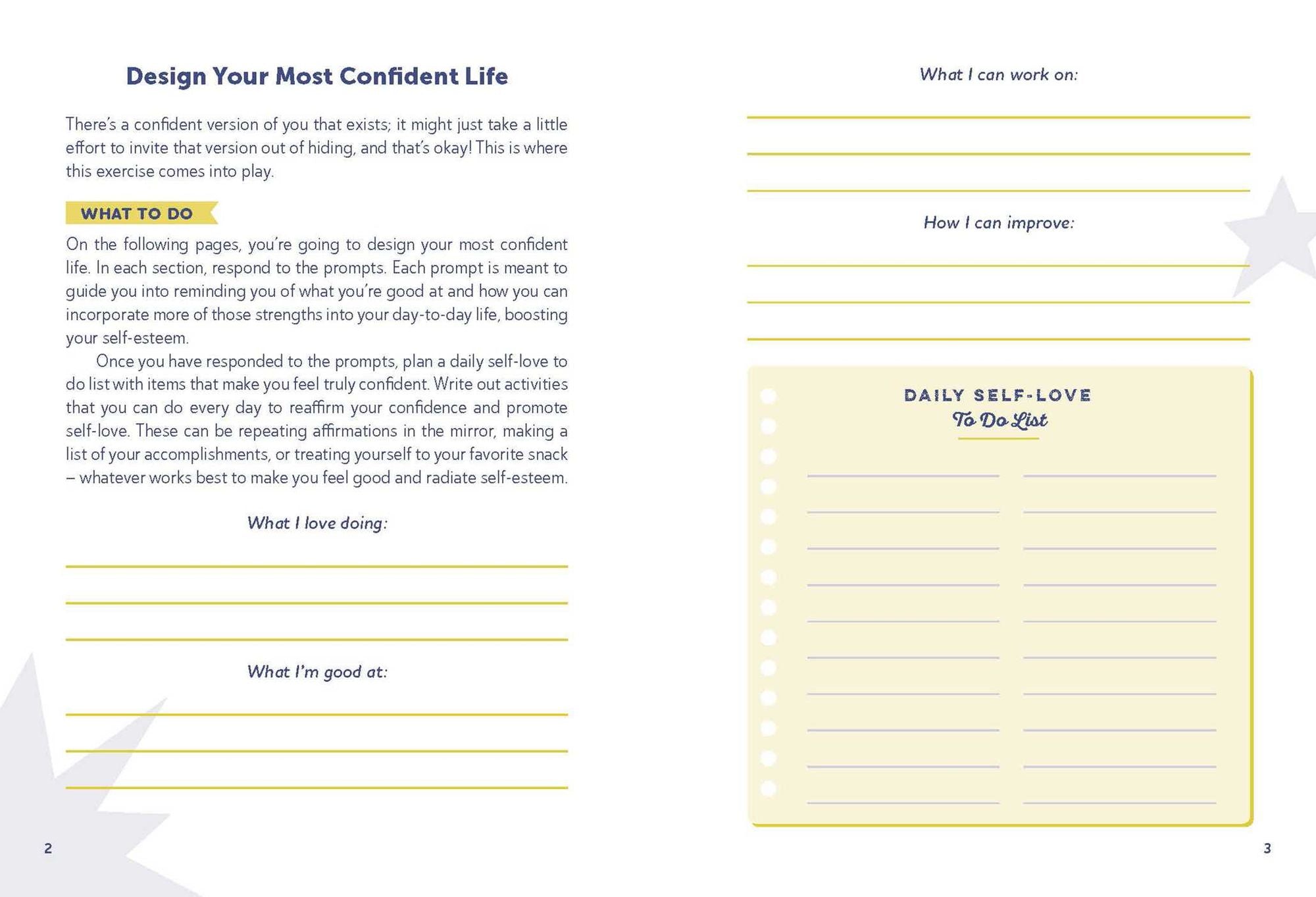 The No (Self) Doubt Workbook: 125 Exercises to Ditch Your Inner Critic and Increase Your Self-Confidence