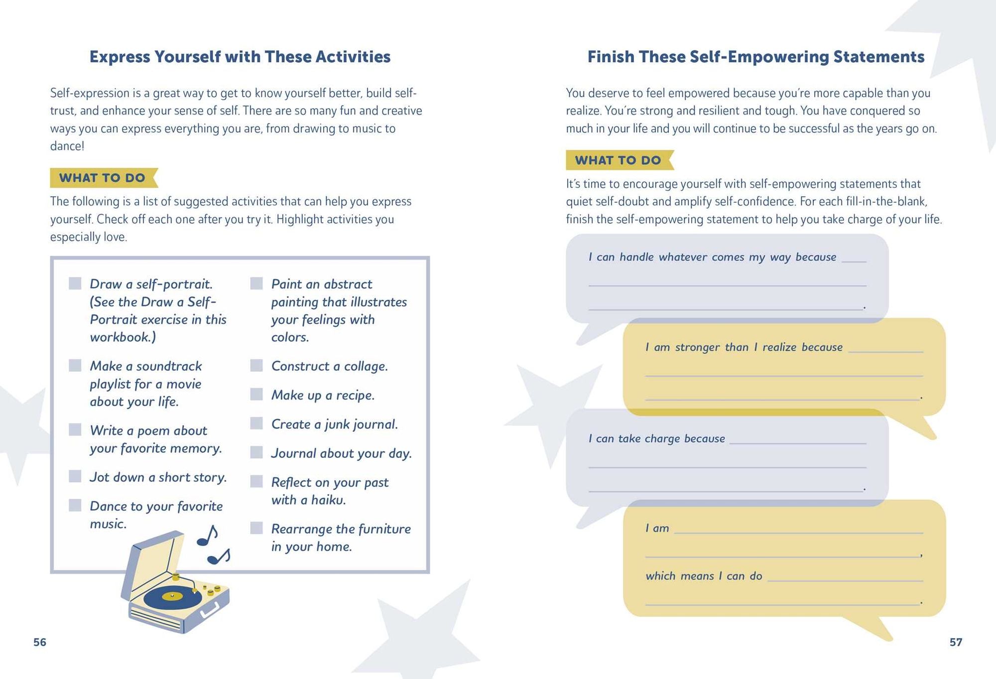 The No (Self) Doubt Workbook: 125 Exercises to Ditch Your Inner Critic and Increase Your Self-Confidence