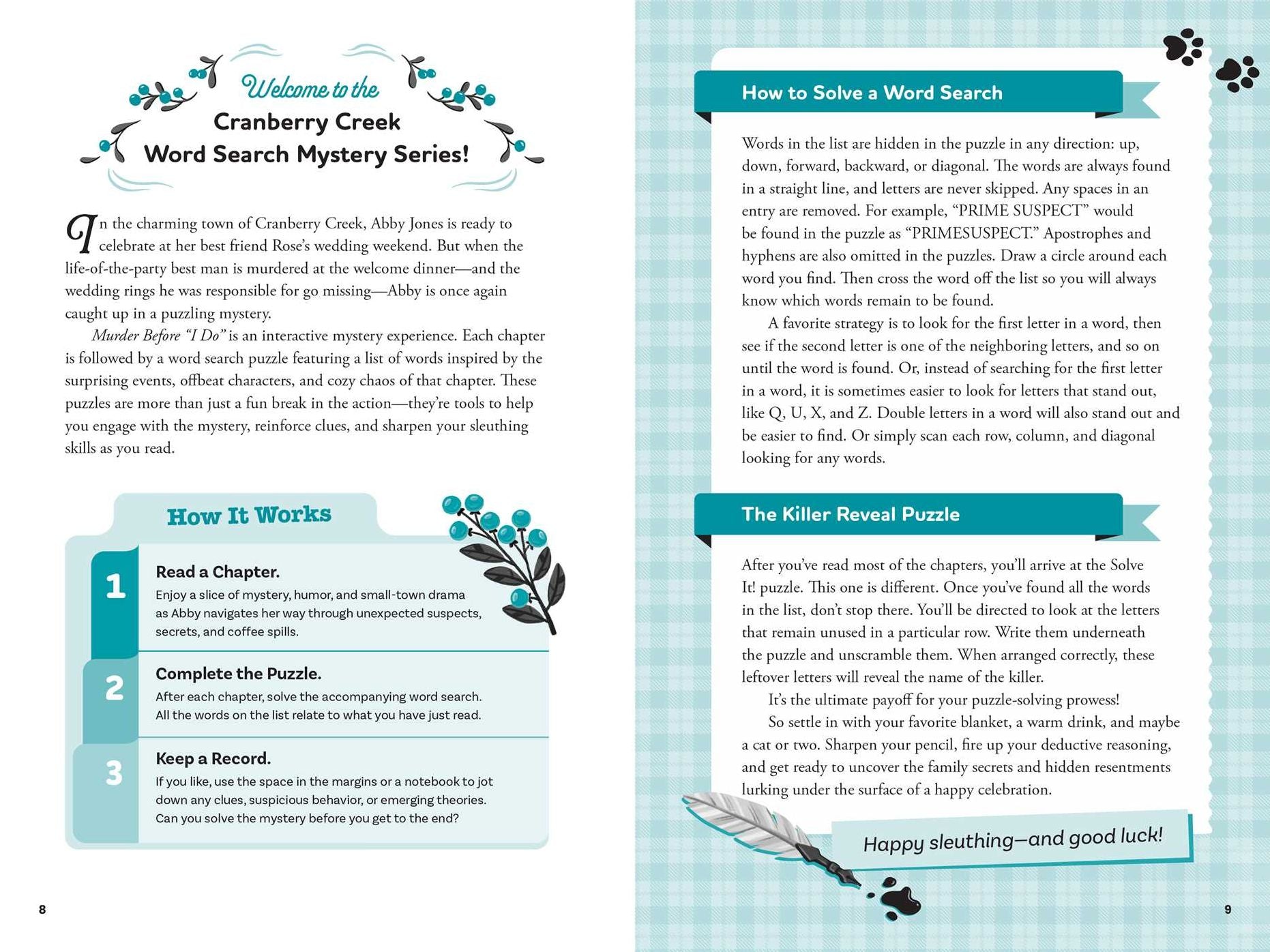 Murder Before "I Do": Book 3: Solve the Puzzles-and the Plot of a Cozy Wedding Mystery!