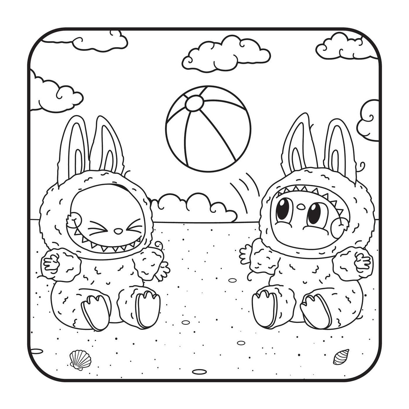 The Lafufu Coloring Book