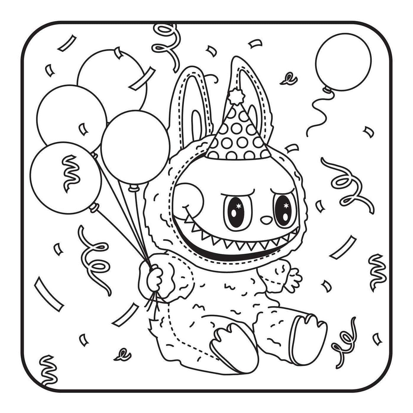 The Lafufu Coloring Book: Expanded Edition