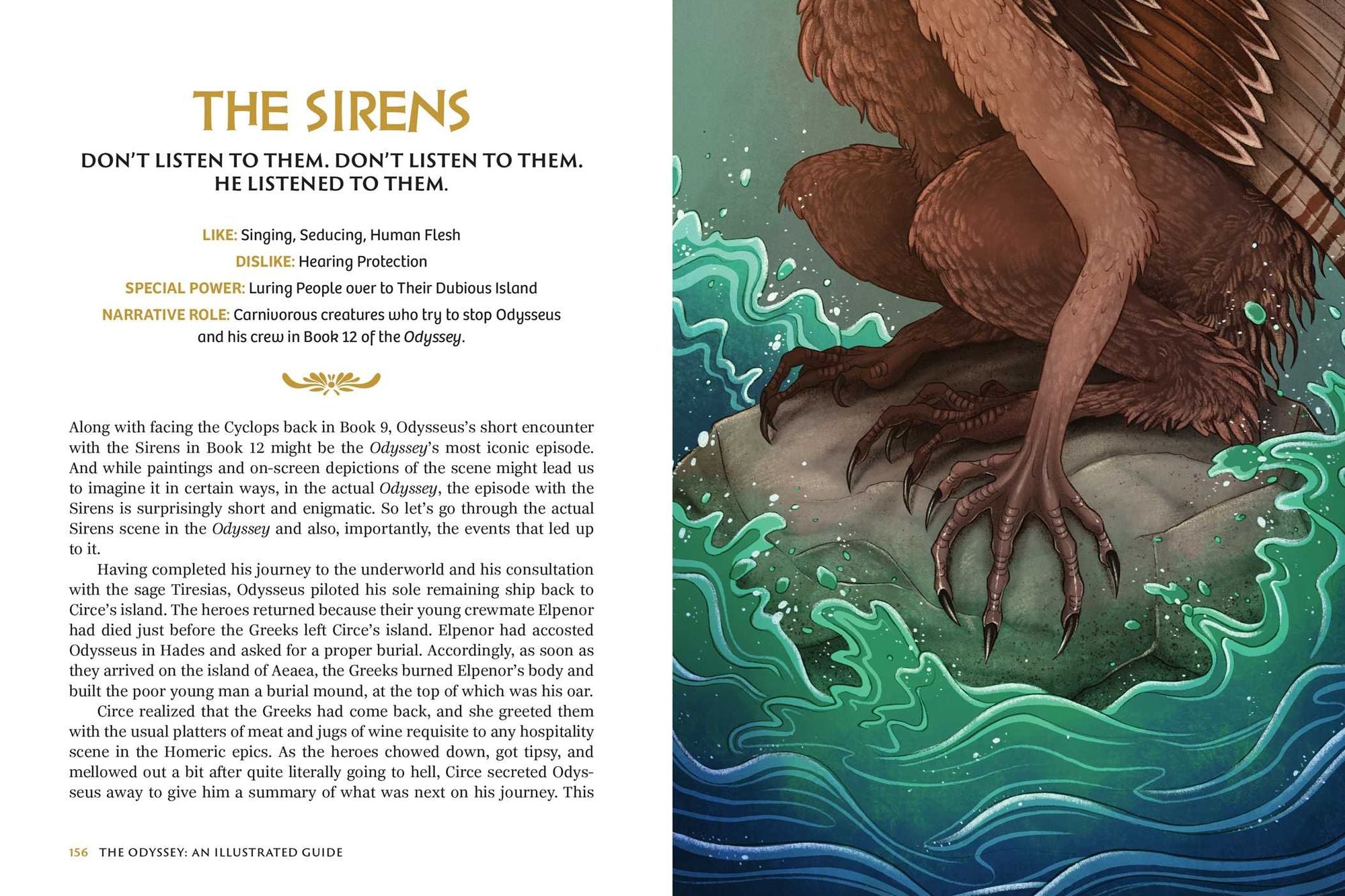 The Odyssey: An Illustrated Guide: A Character-by-Character Guide to the Story of Odysseus