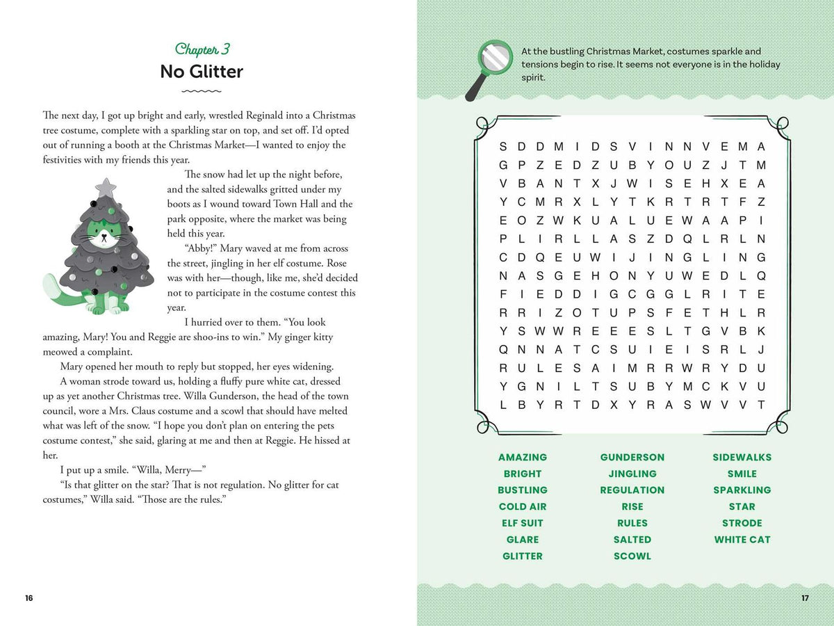 Murder at the Christmas Market: Book 5: Solve the Puzzles-and the Plot of a Cozy Holiday Mystery!