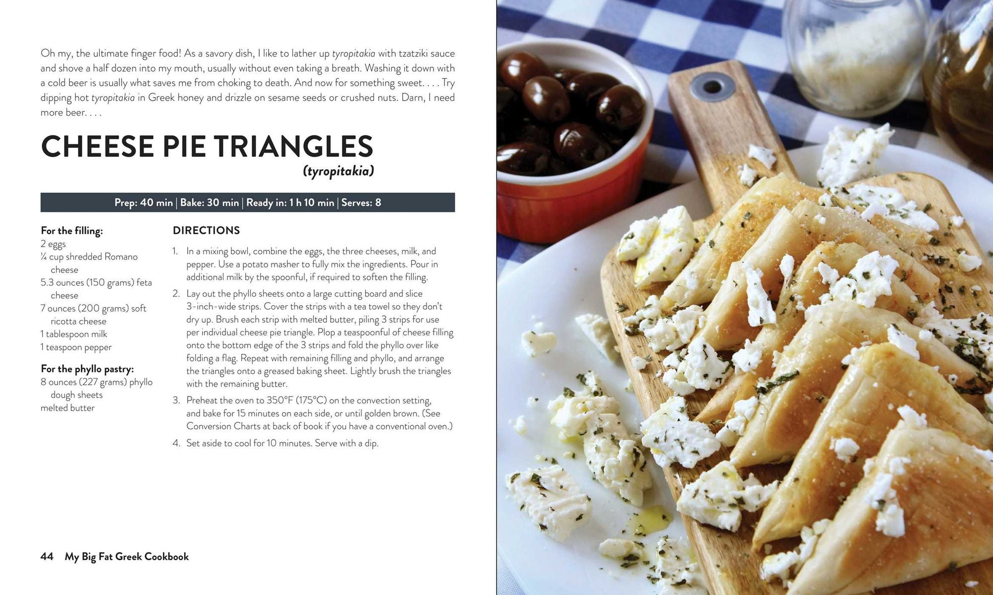 My Big Fat Greek Cookbook: Classic Mediterranean Soul Food Recipes