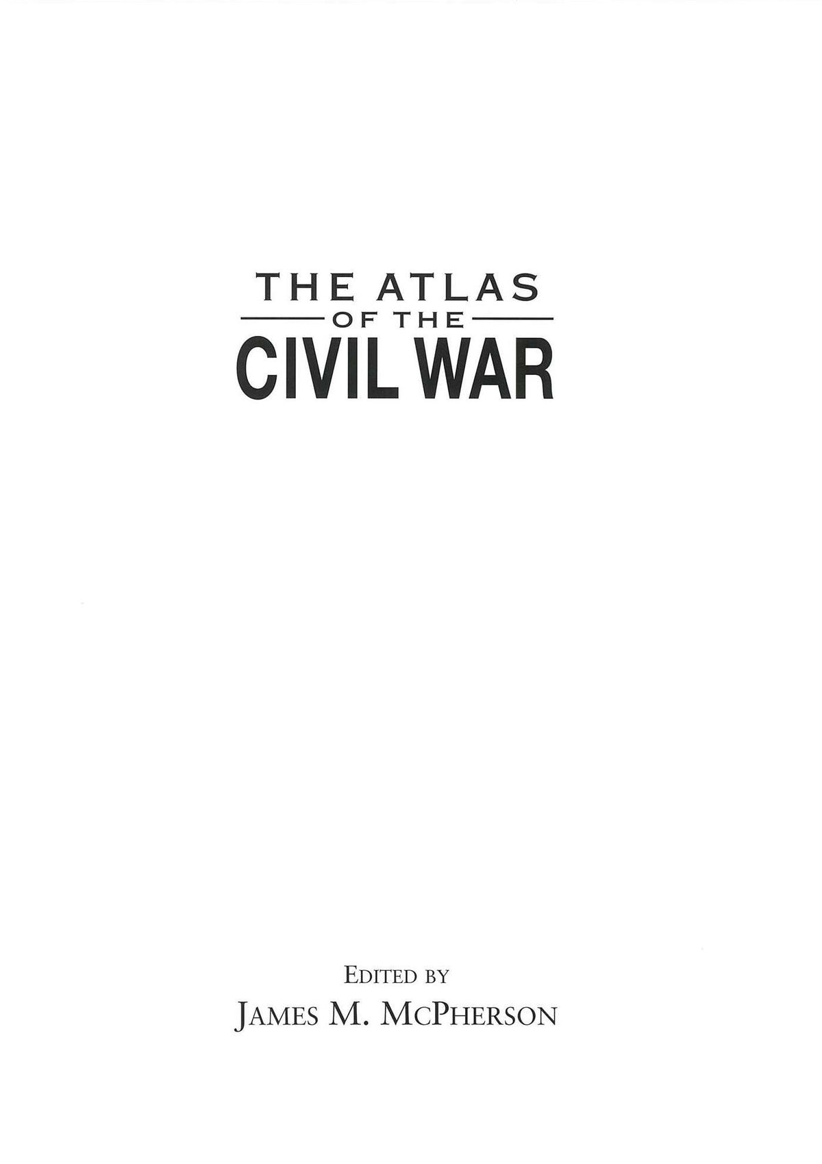 The Atlas of the Civil War