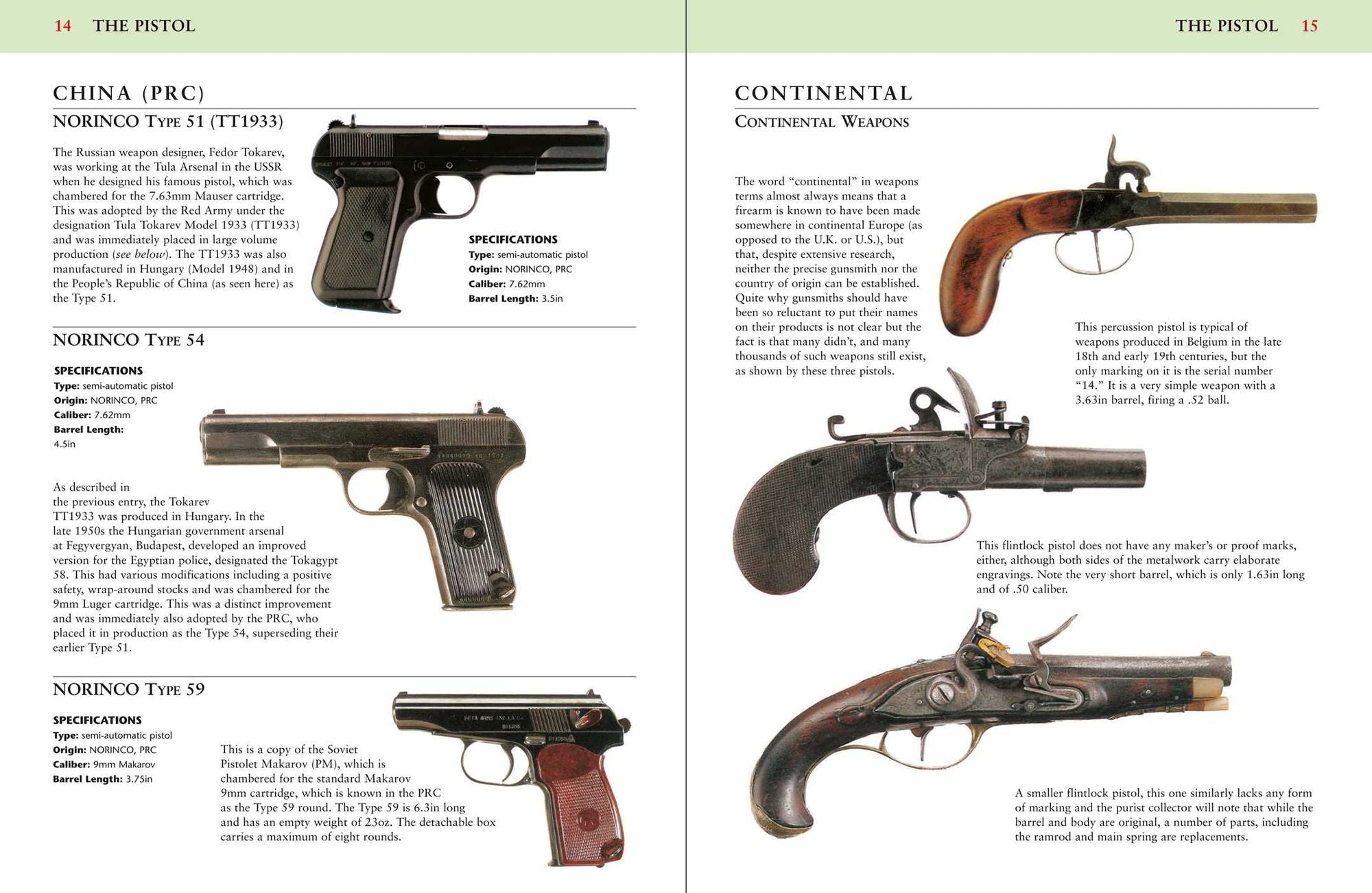 The Illustrated Directory of Guns: A Collector's Guide to Over 1500 Military, Sporting, and Antique Firearms