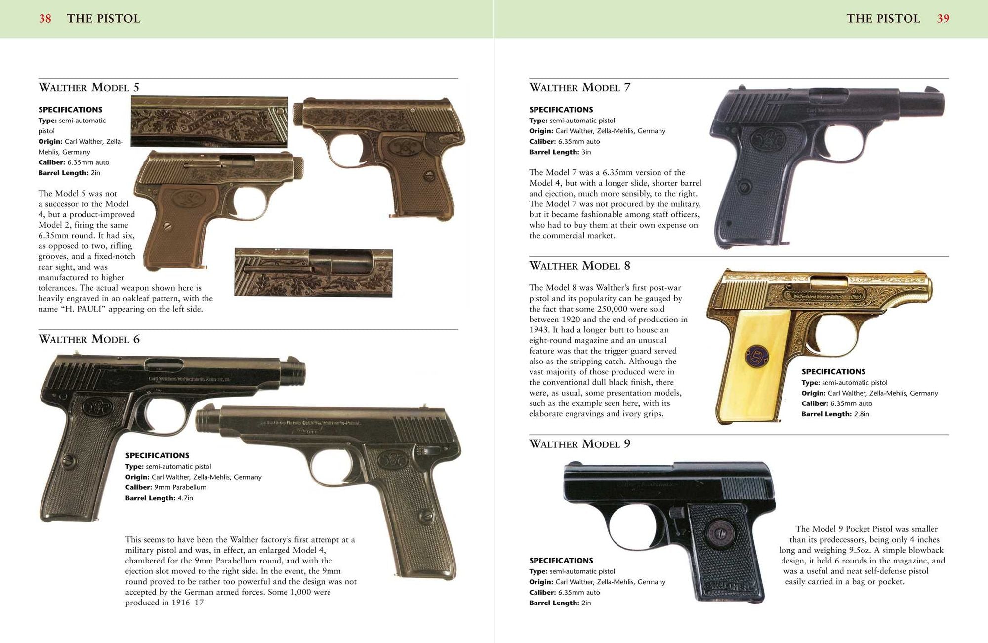 The Illustrated Directory of Guns: A Collector's Guide to Over 1500 Military, Sporting, and Antique Firearms