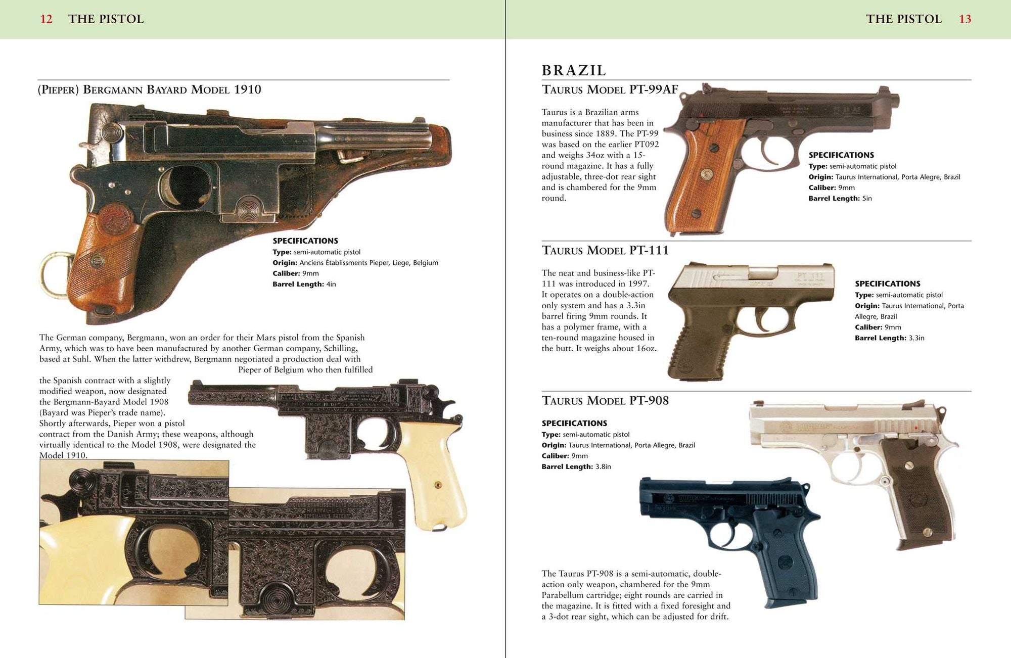 The Illustrated Directory of Guns: A Collector's Guide to Over 1500 Military, Sporting, and Antique Firearms