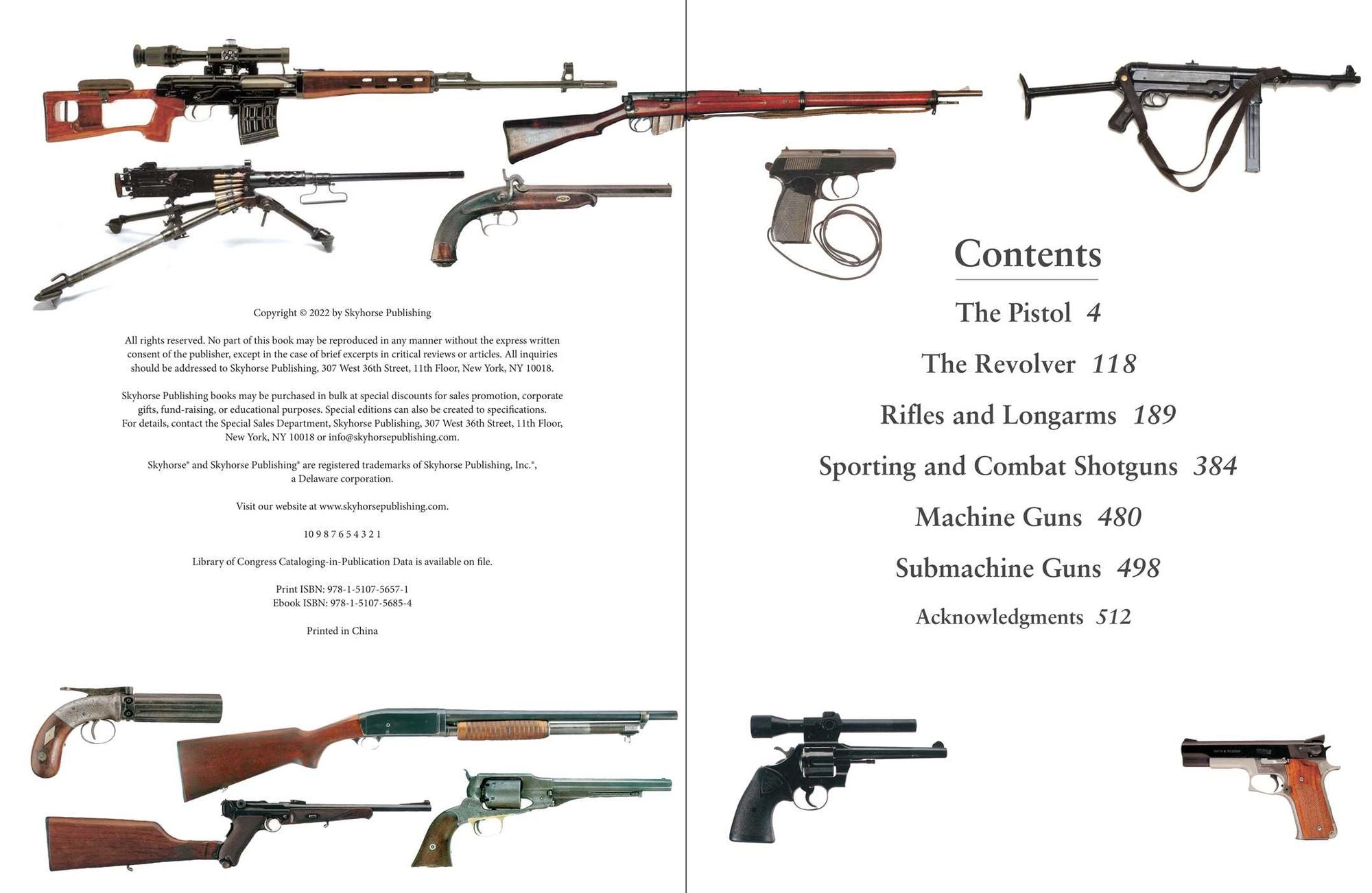 The Illustrated Directory of Guns: A Collector's Guide to Over 1500 Military, Sporting, and Antique Firearms
