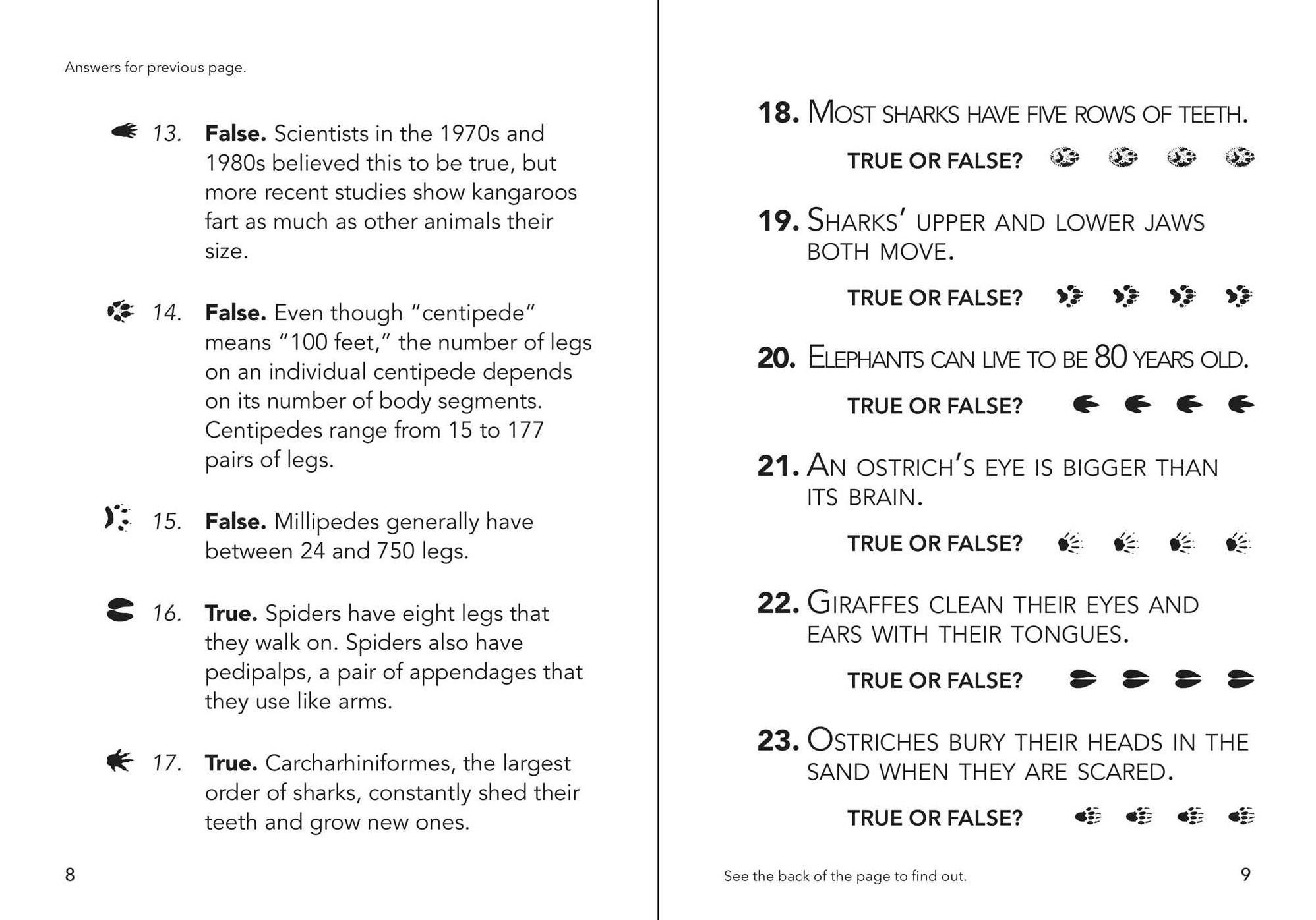 The World Almanac Awesome True-or-False Questions for Smart Kids: Animals