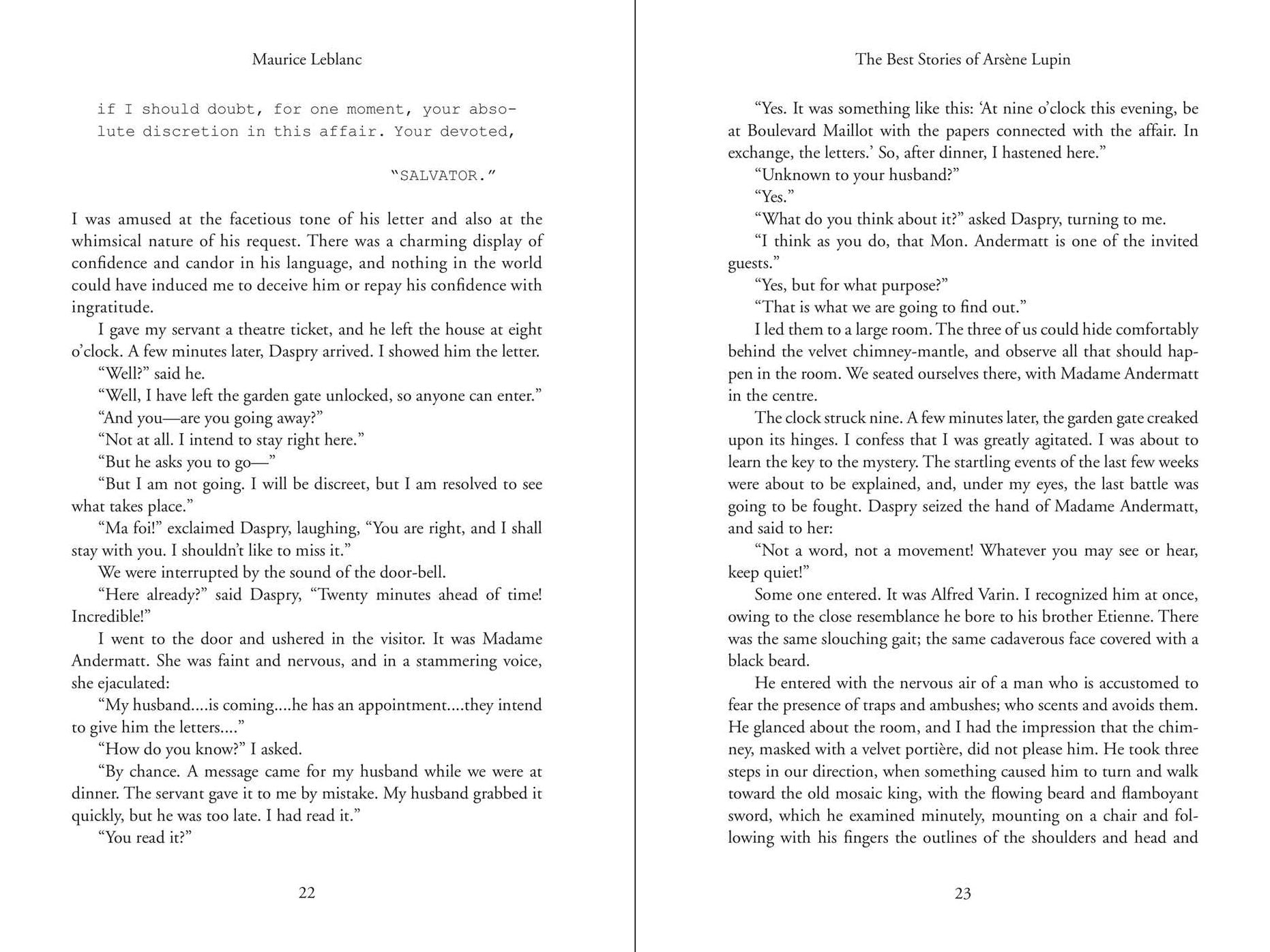 The Best Stories of Arsène Lupin