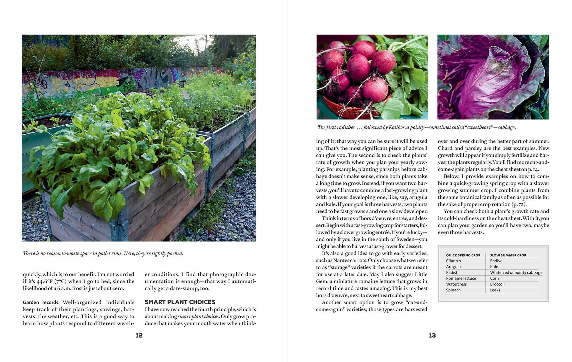 Year-Round Edible Gardening: Growing Vegetables and Herbs, Inside or Outside, in Every Season