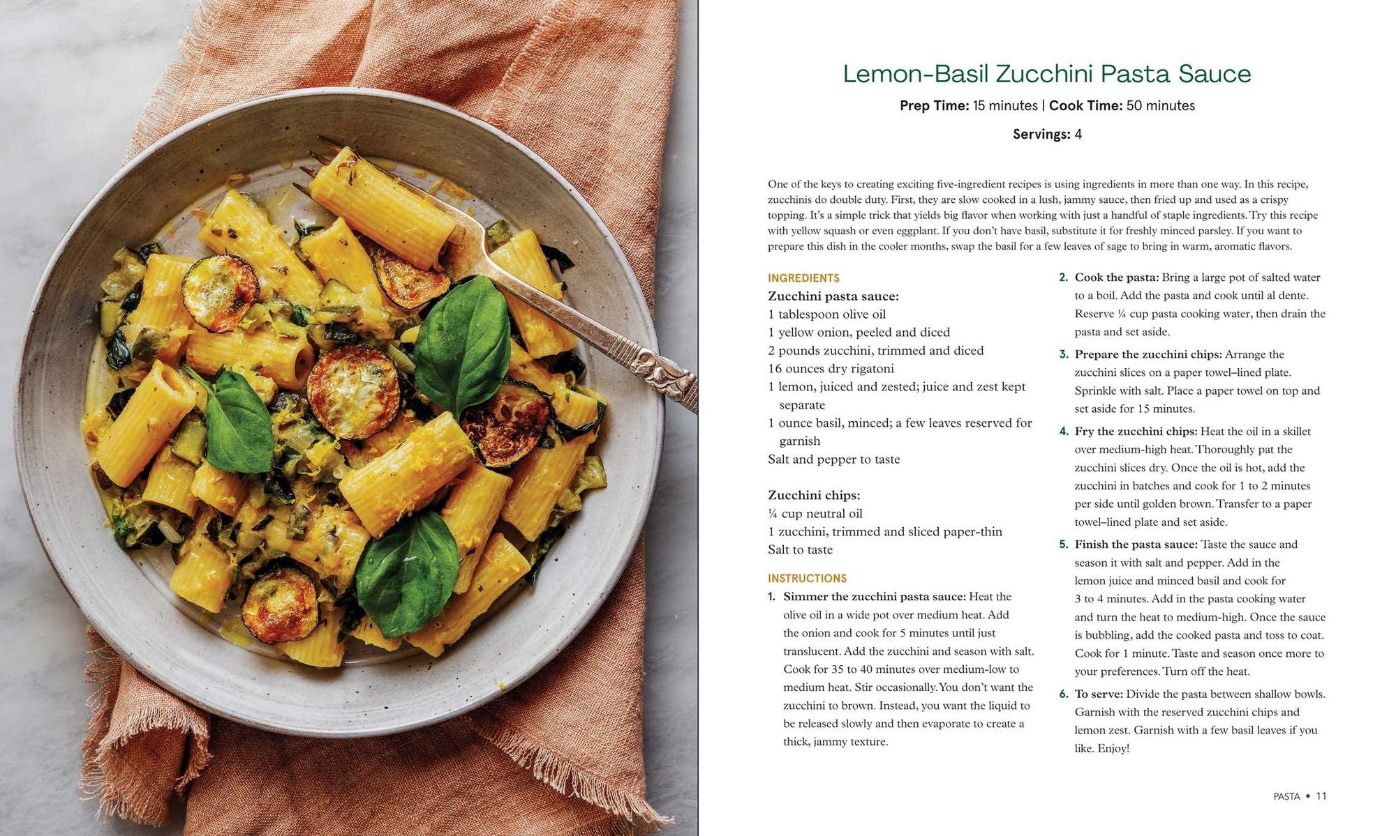 The Plant-Based 5-Ingredient Cookbook: Fast & Flavorful Recipes Made Vegan