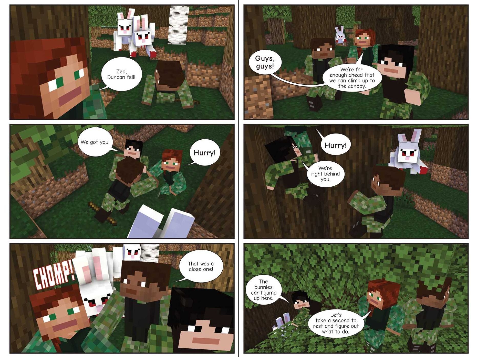Attack of the Killer Bunnies: An Unofficial Graphic Novel for Minecrafters