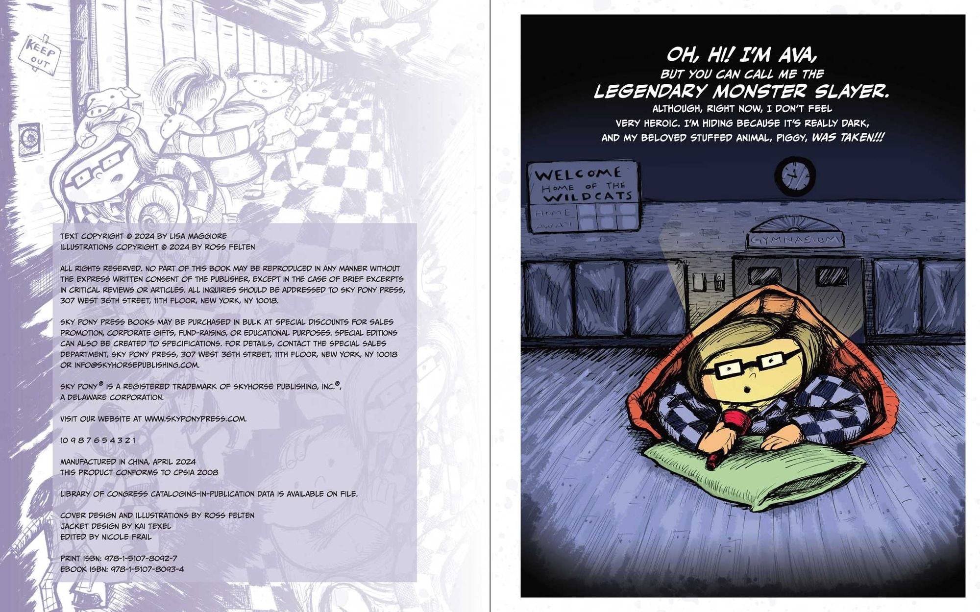 Ava the Monster Slayer: Sleepover Superheroes