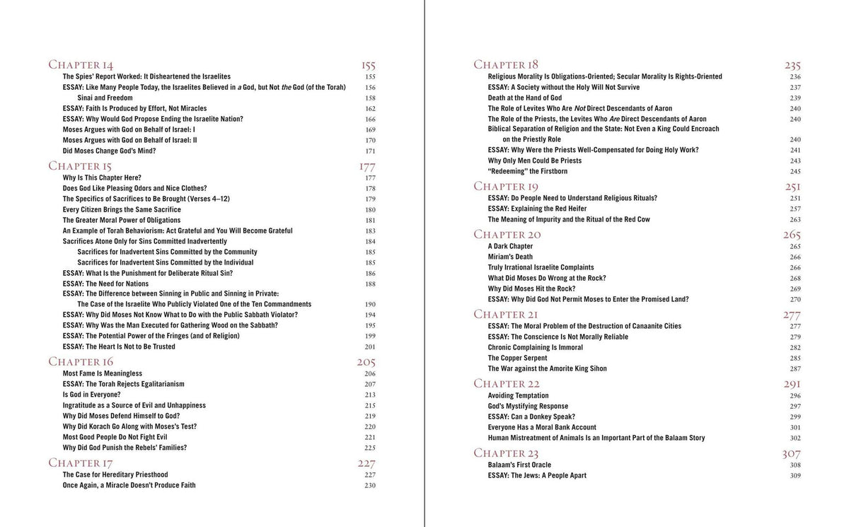 The Rational Bible: Numbers: God and Man in the Wilderness