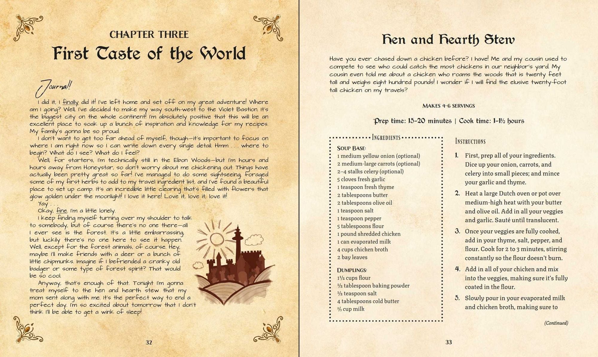 The CopperSpoon Chronicles Cookbook: A Tavern-Inspired Adventure with Good Food and Cozy Vibes