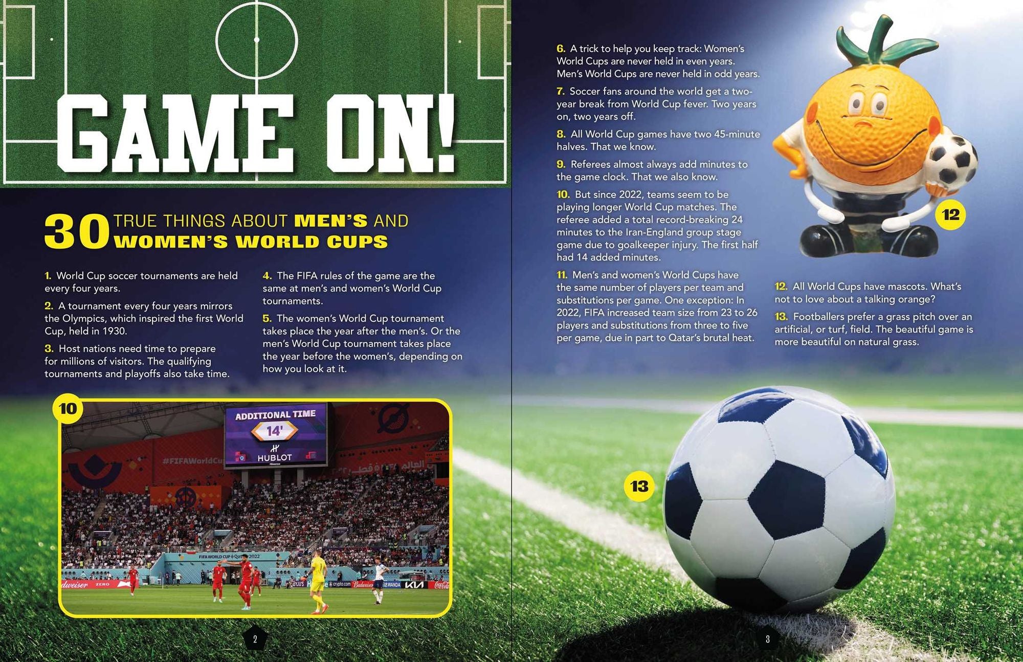 The World Almanac 2,501 Incredible Facts for Kids on World Cup Soccer
