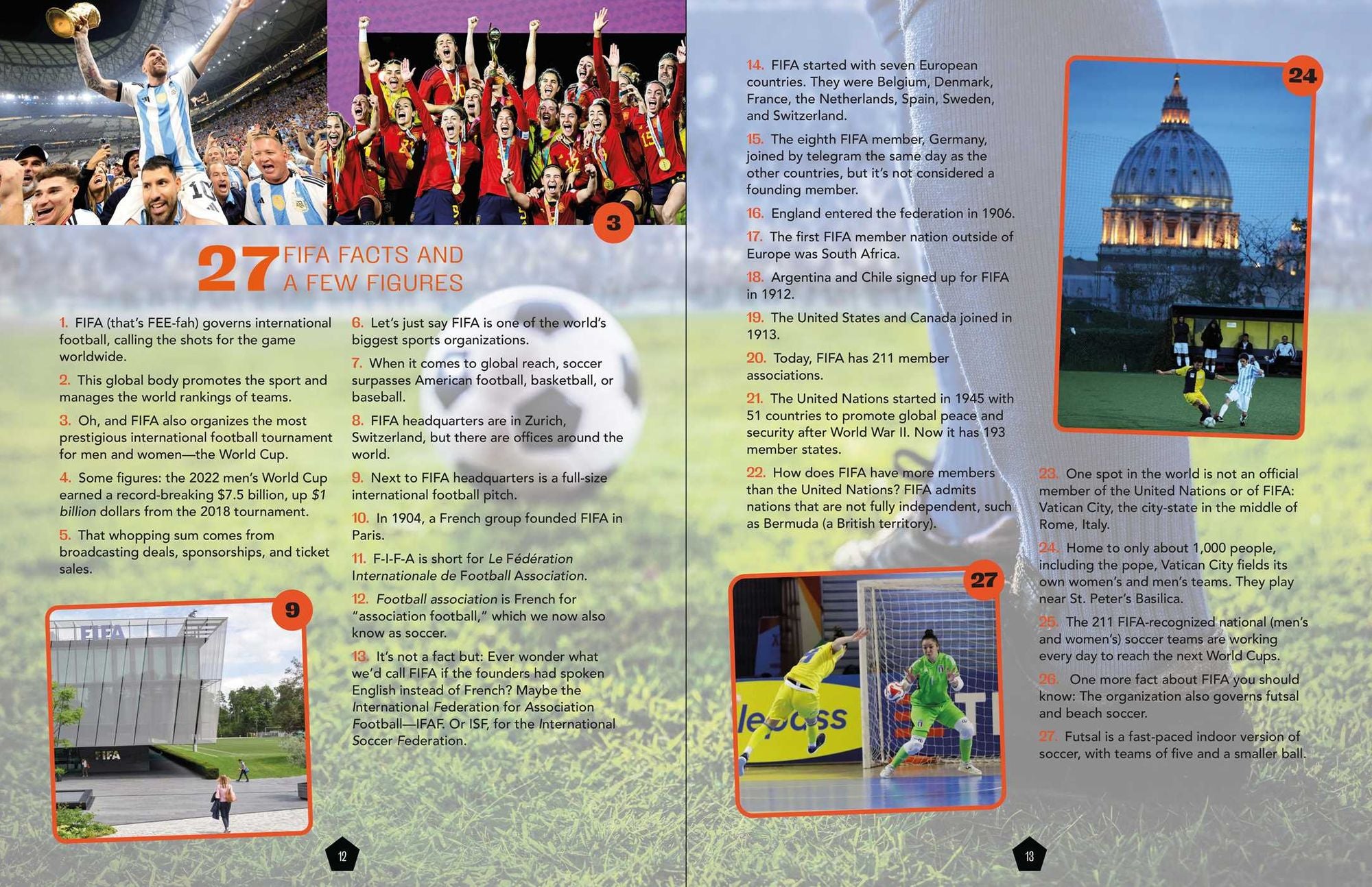 The World Almanac 2,501 Incredible Facts for Kids on World Cup Soccer
