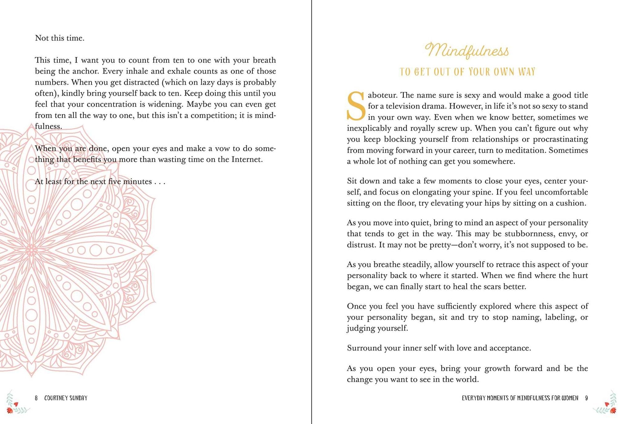 Everyday Mindfulness for Women: 75 Meditations to Help You Find Peace in Daily Life