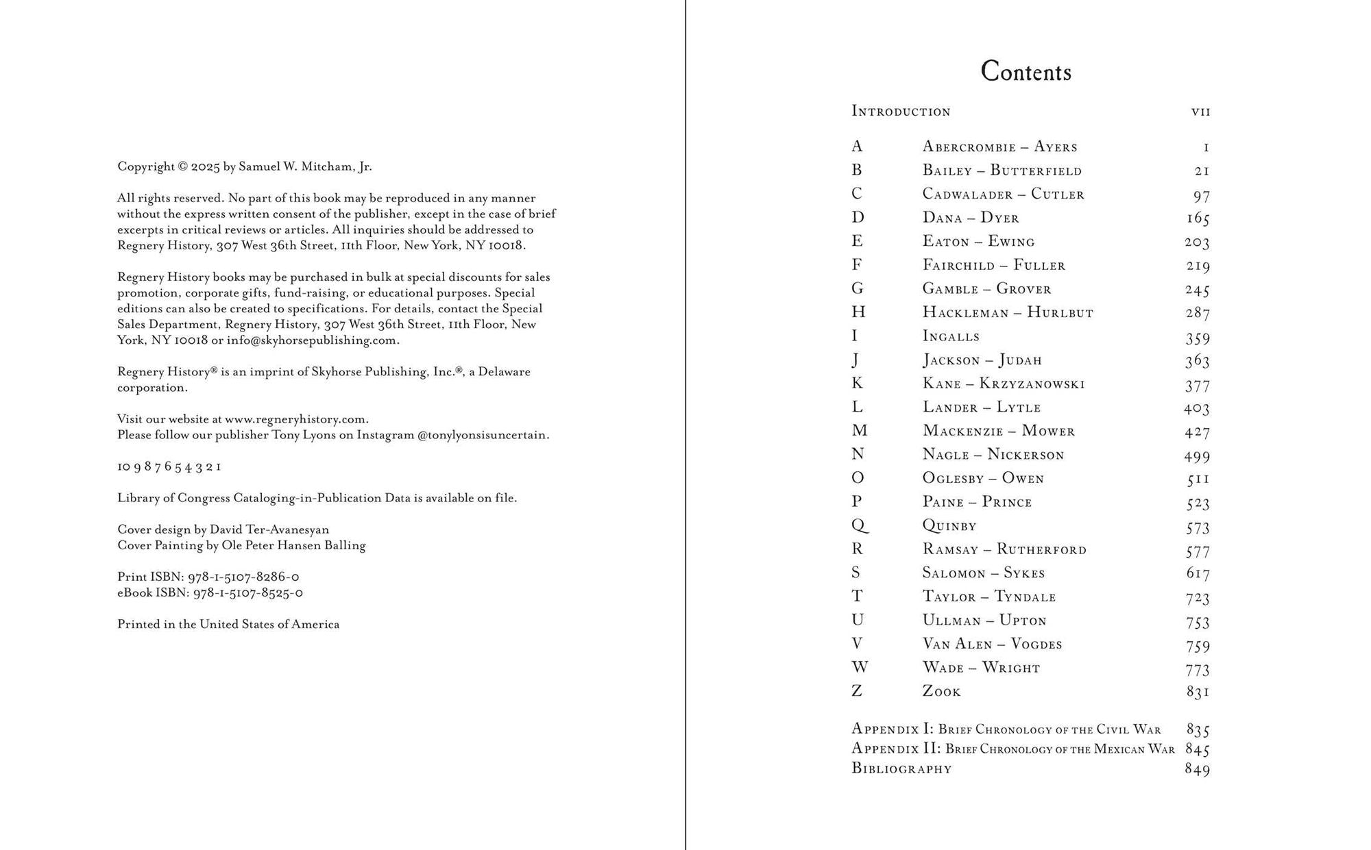 Encyclopedia of Union Generals: The Definitive Guide to the 588 Leaders of the North's War Effort