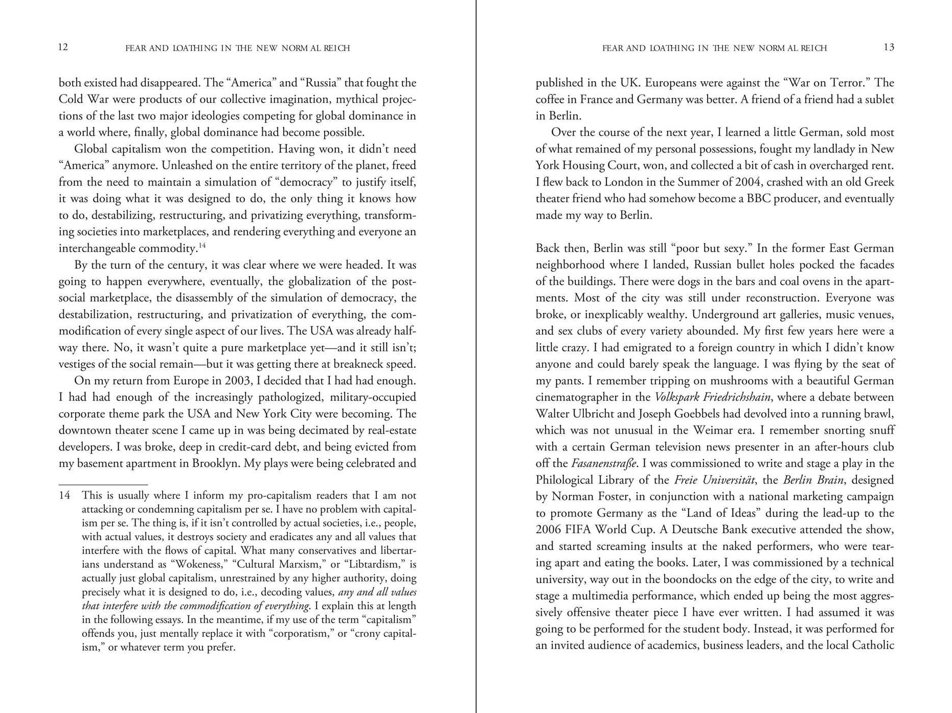 Fear and Loathing in the New Normal Reich: Consent Factory Essays, Vol. IV (2022-2024)